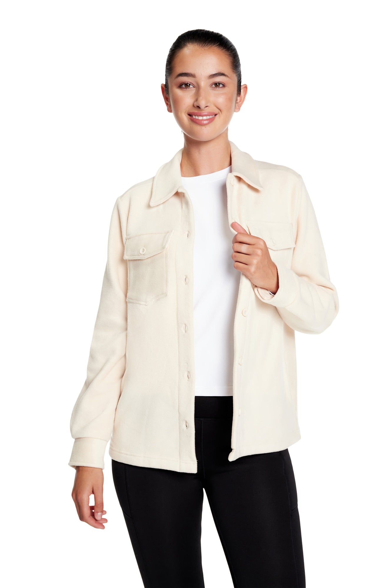 Jasper Polar Plush Fleece Shacket