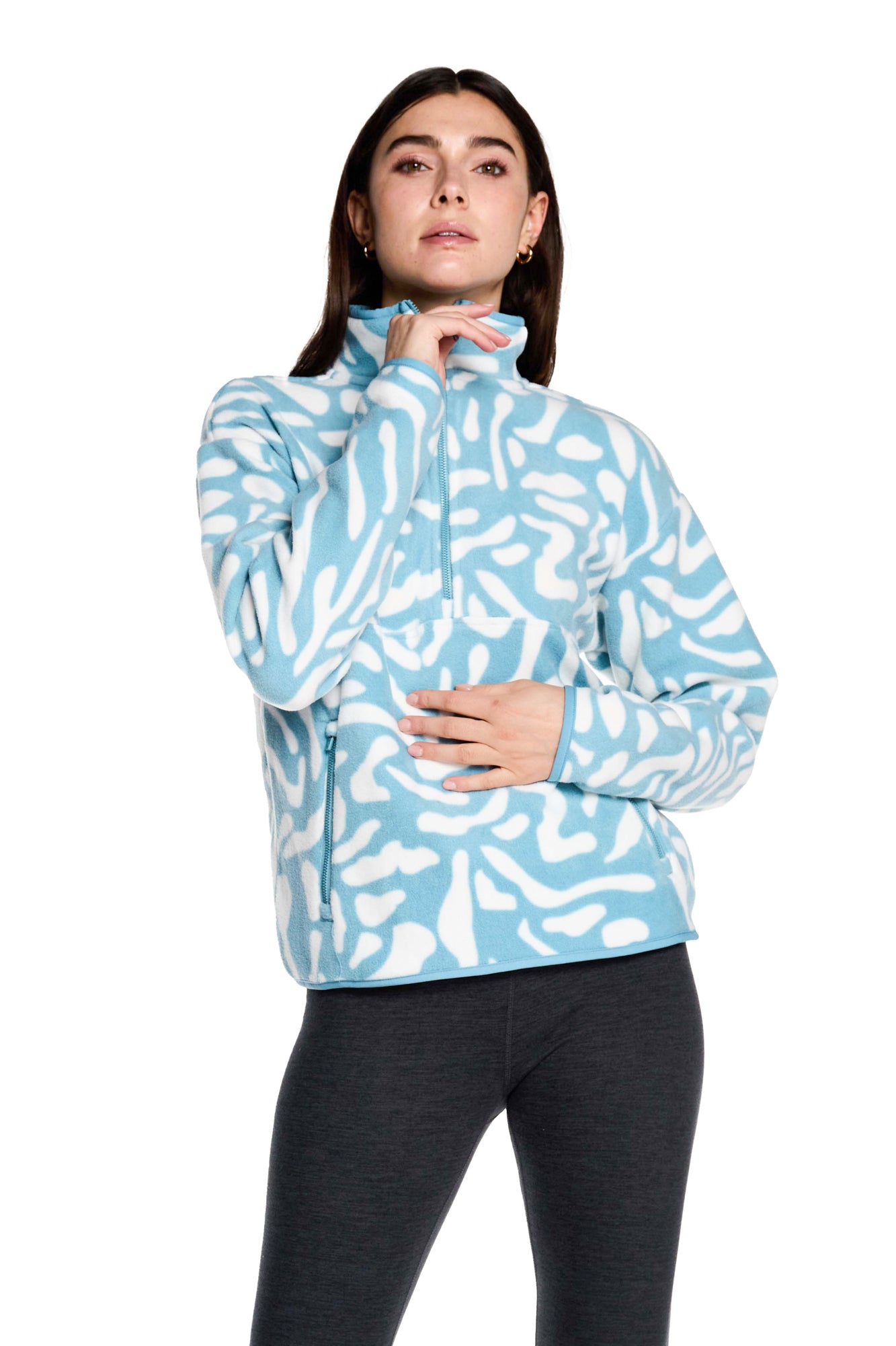 UrbanBlock Long Sleeves Fleece Sweater