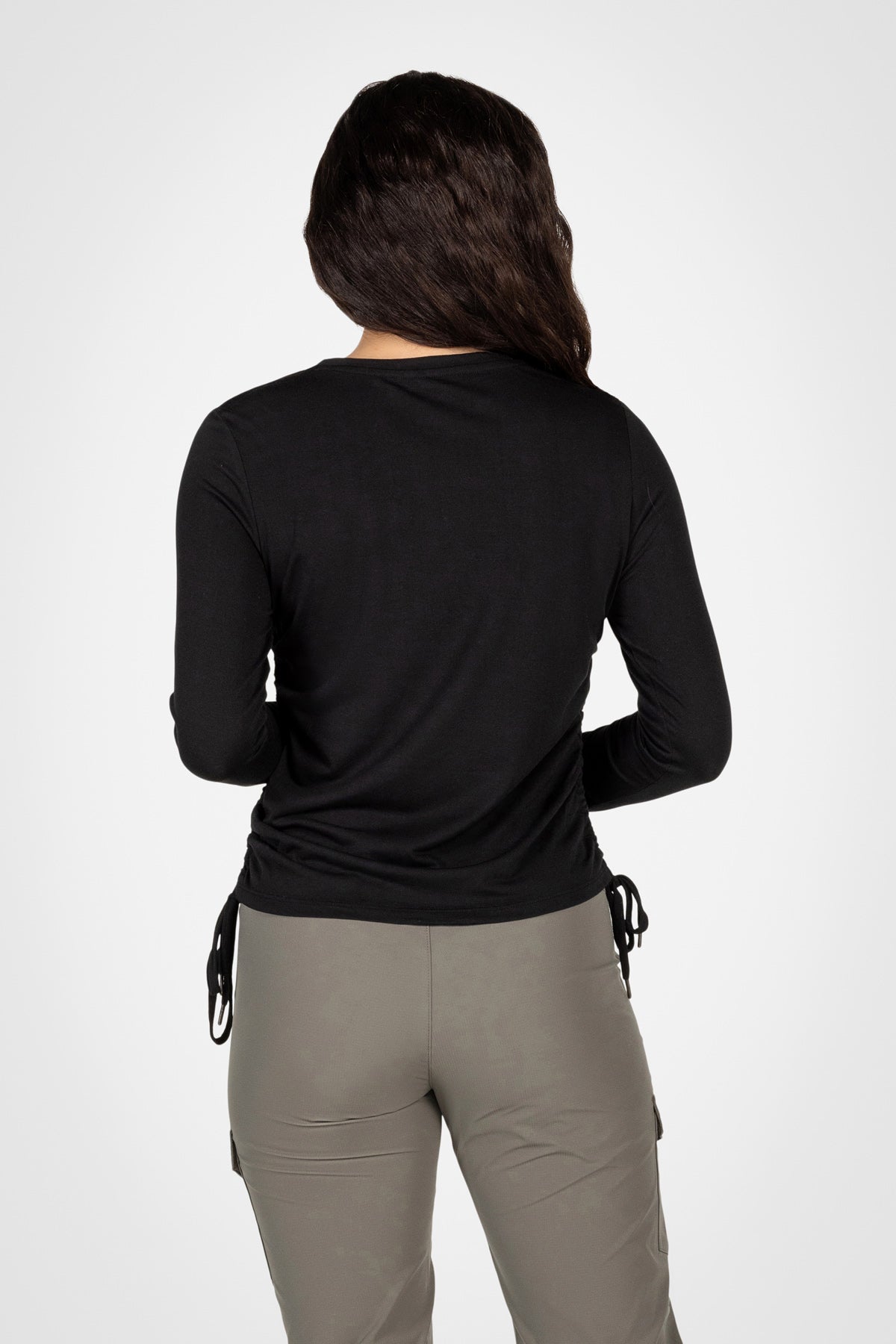 Active Ruched Long Sleeve Top