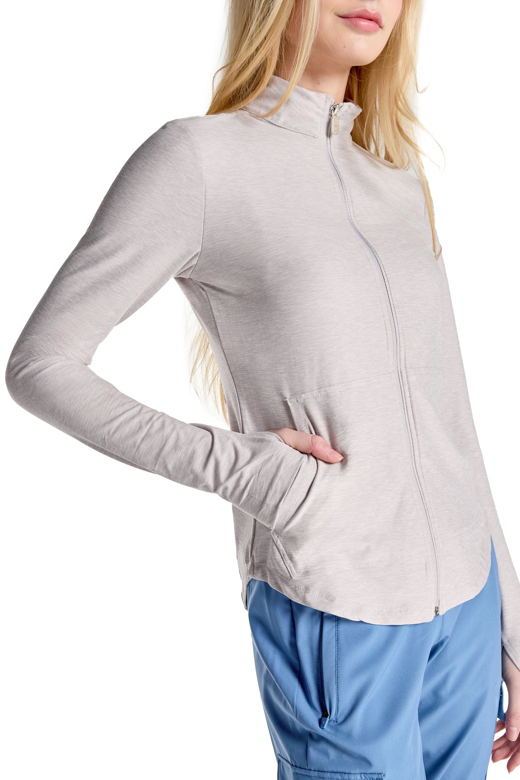 Day-To-Day Recreation Zip-Up Long Sleeve