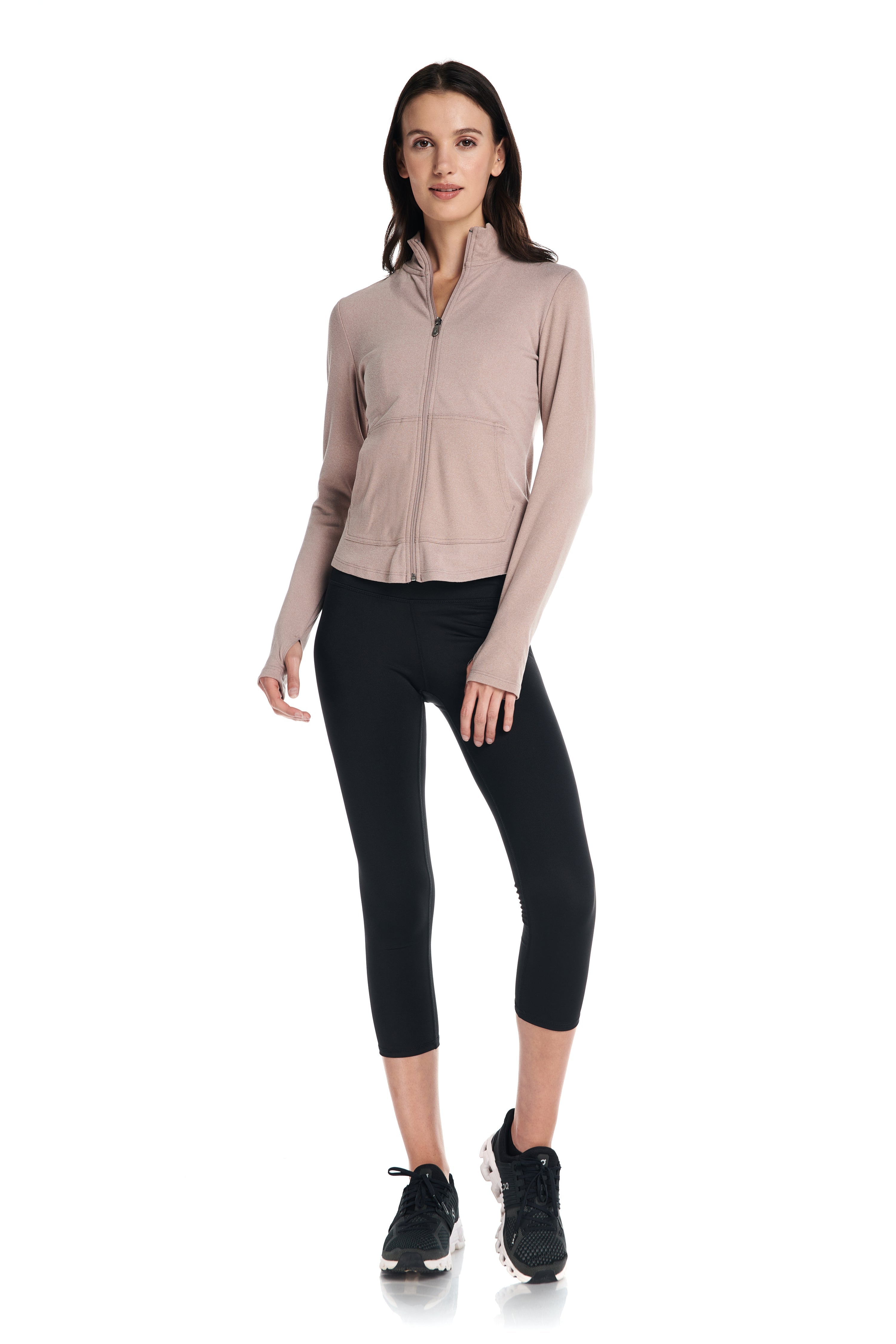 Aspen Lightweight Zip Up Long-Sleeve Sweater