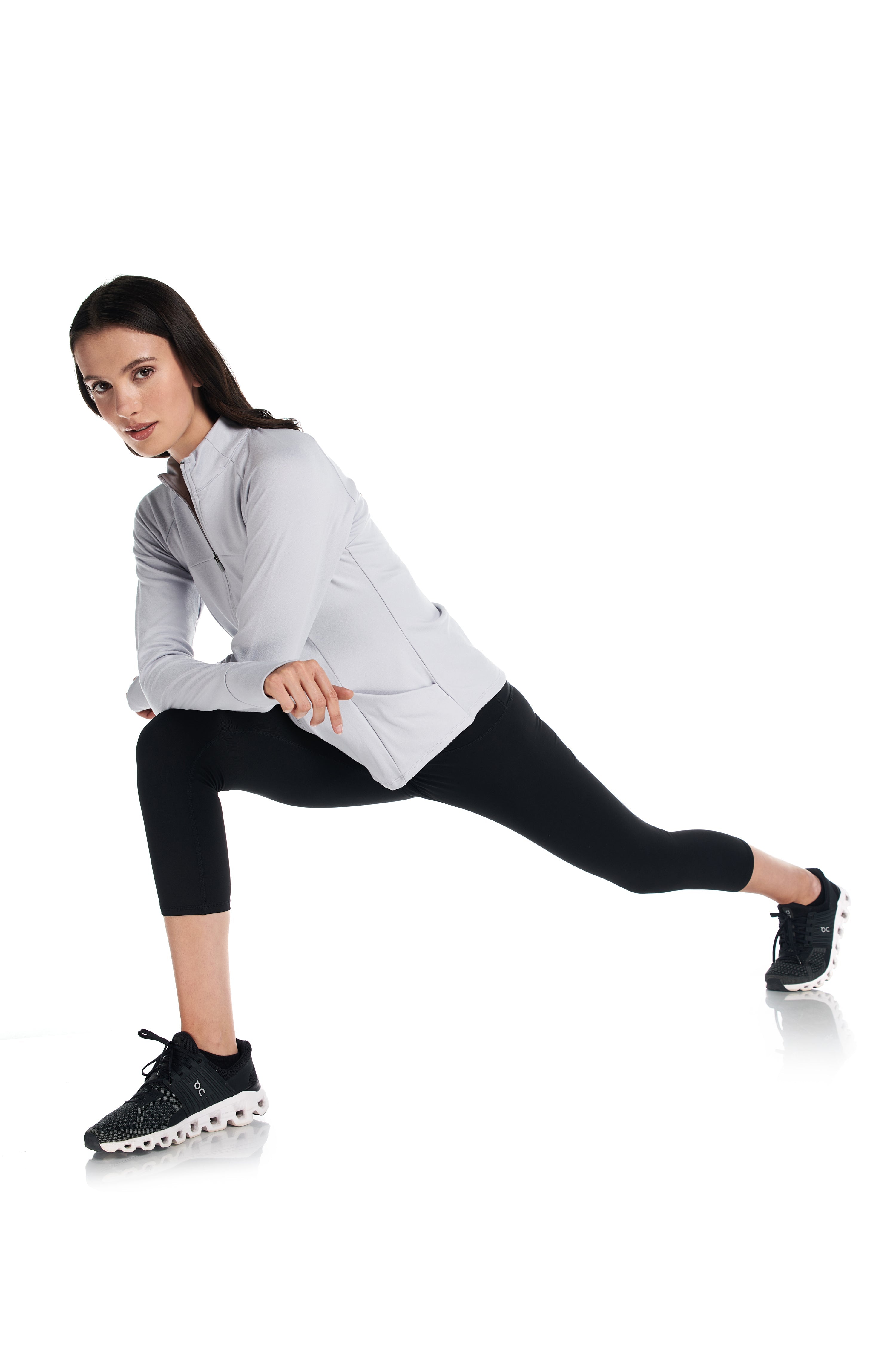 Aspen Lightweight Zip Up Long-Sleeve Sweater