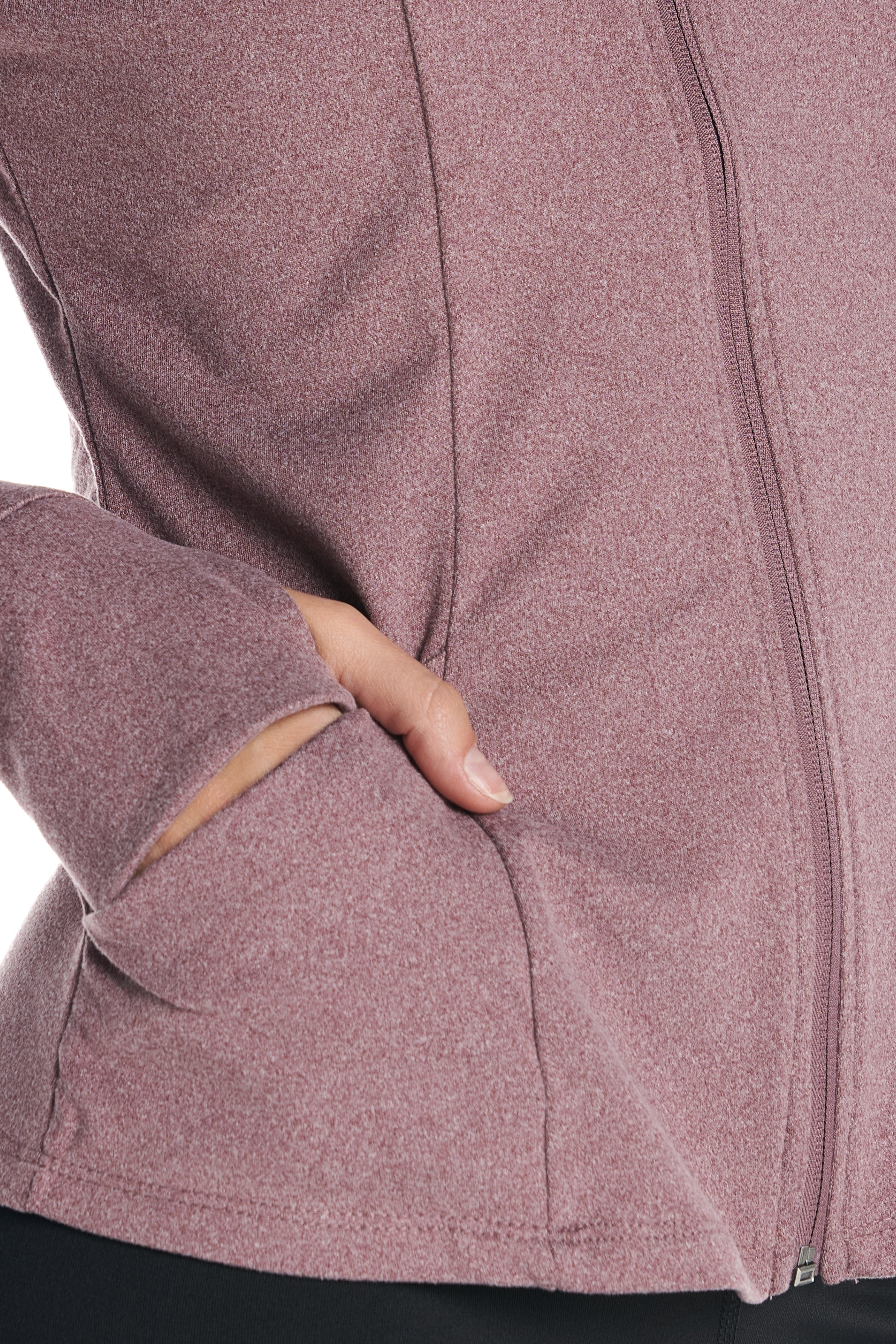 Aspen Sporty Zip Up Long-Sleeve Sweater