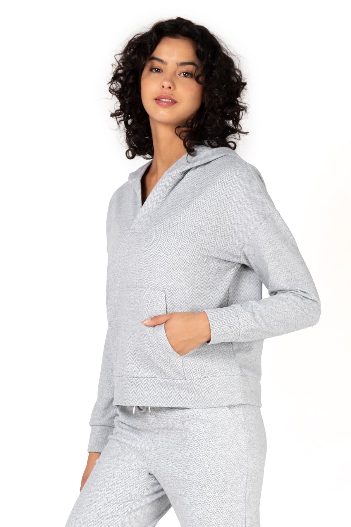 Alaska Double Brushed Jacquard Hoodie