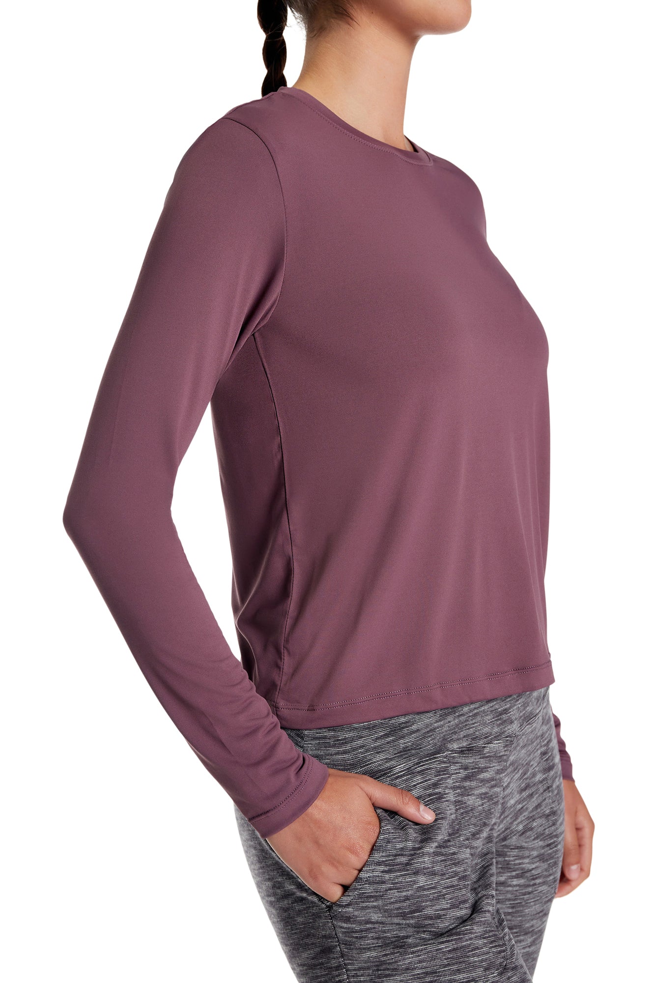 Willow Long-Sleeve Crewneck Top