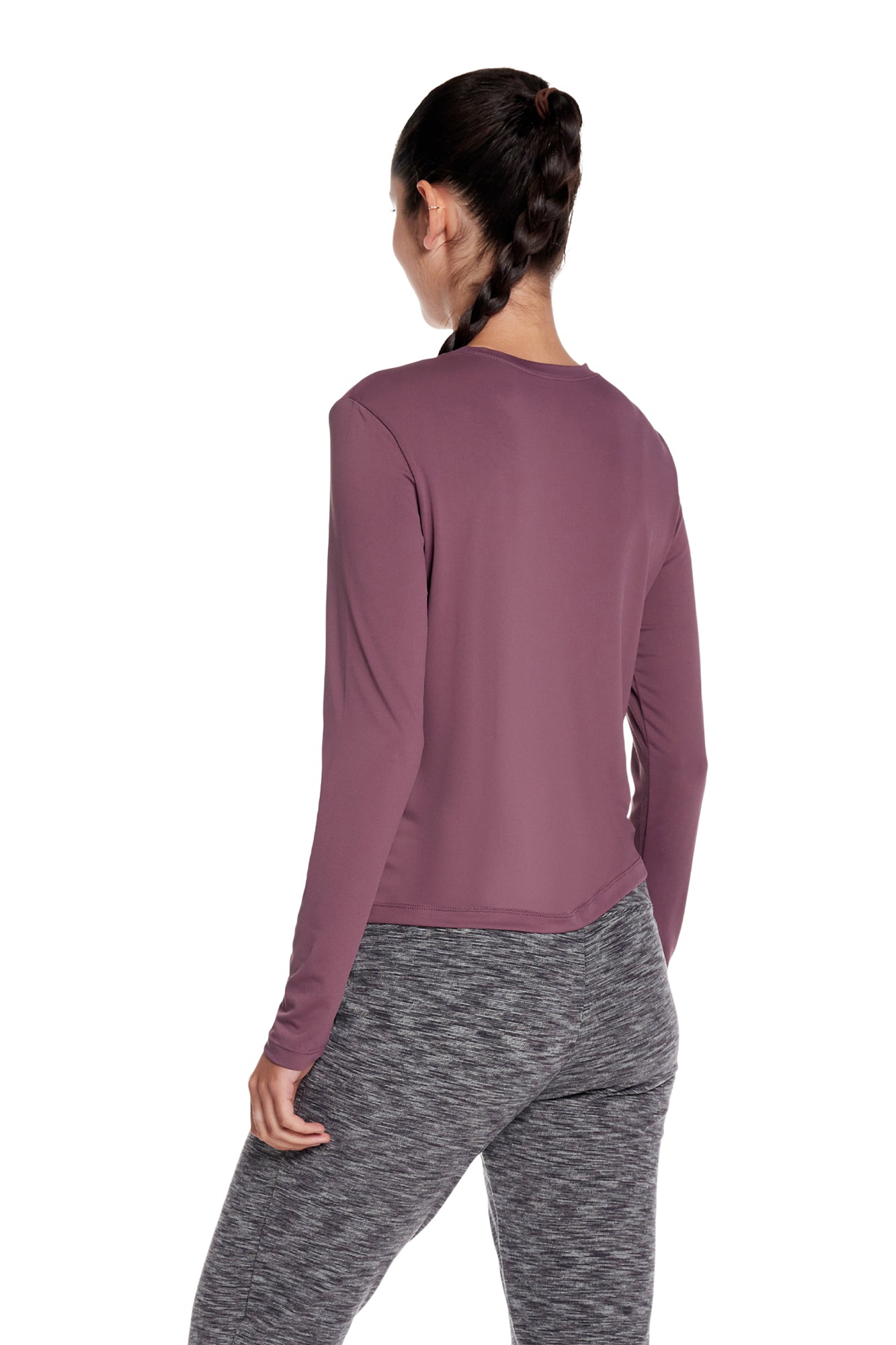 Willow Long-Sleeve Crewneck Top