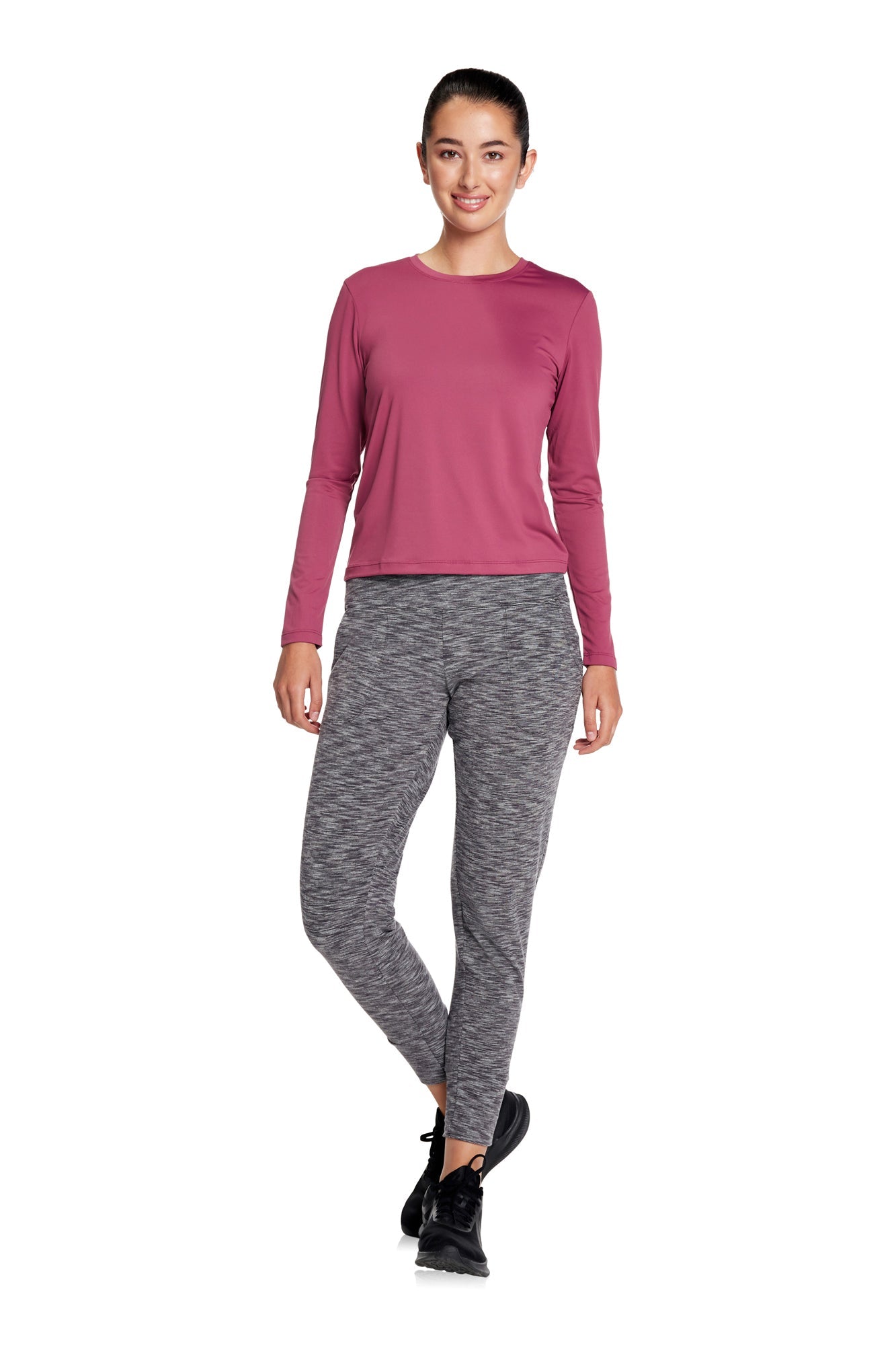 Willow Long-Sleeve Crewneck Top