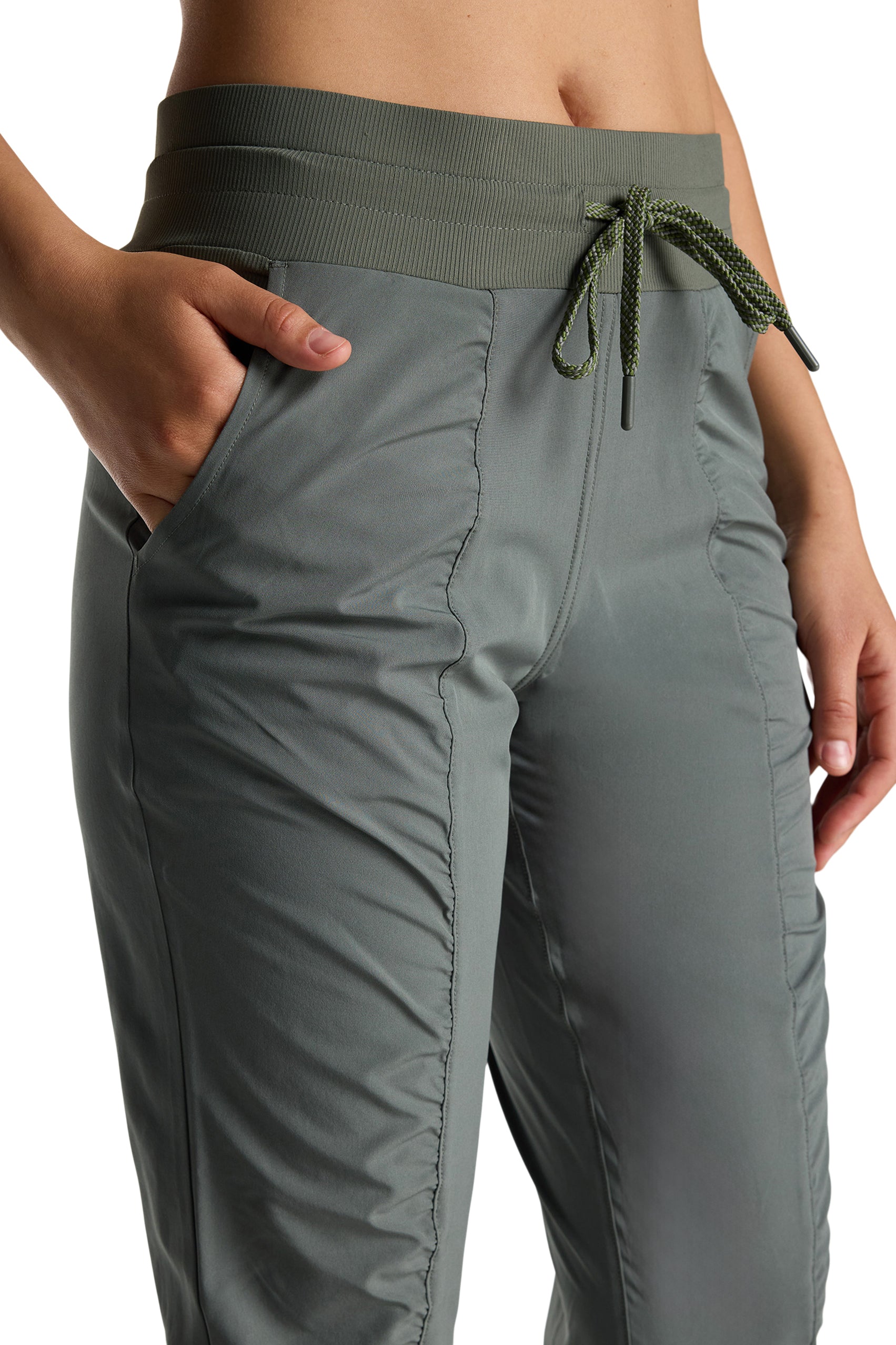 ComfortFlex Ribbed Hem Pants
