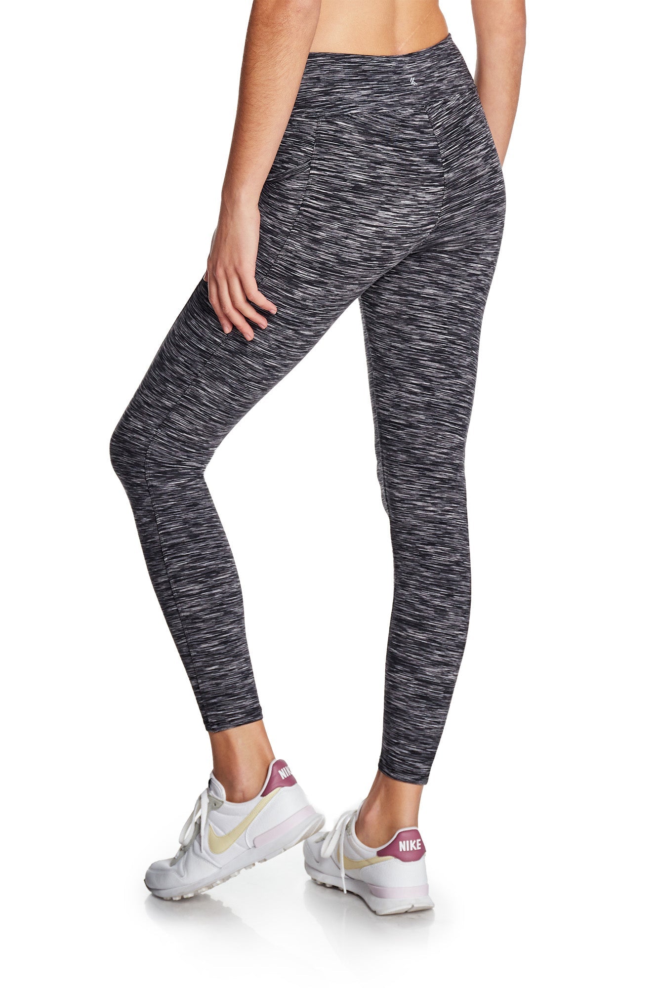 Space Dye High-Waist Double Brushed Leggings
