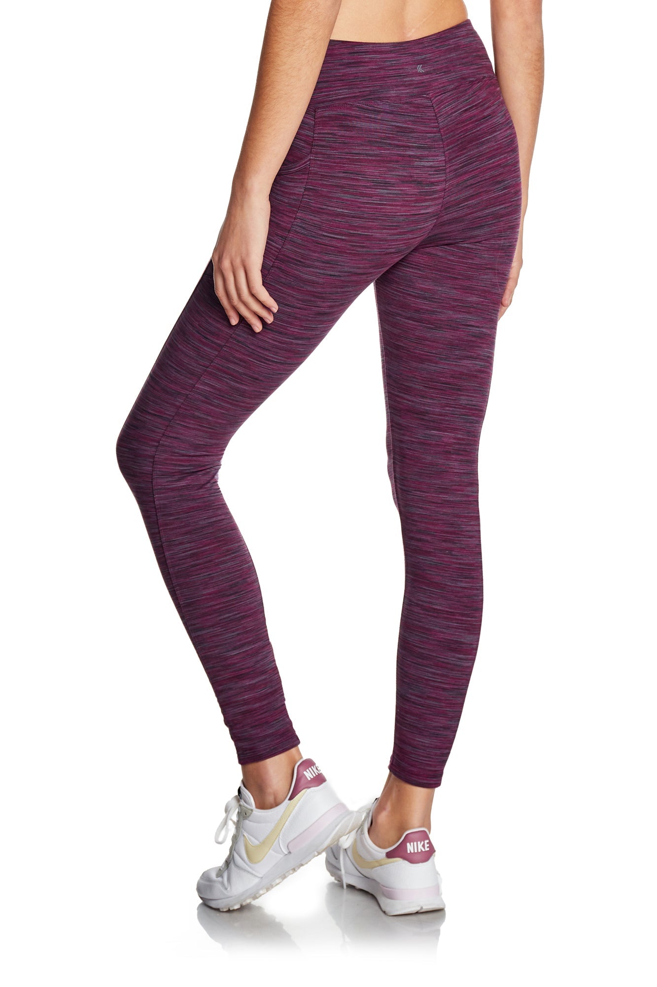 Space Dye High-Waist Double Brushed Leggings
