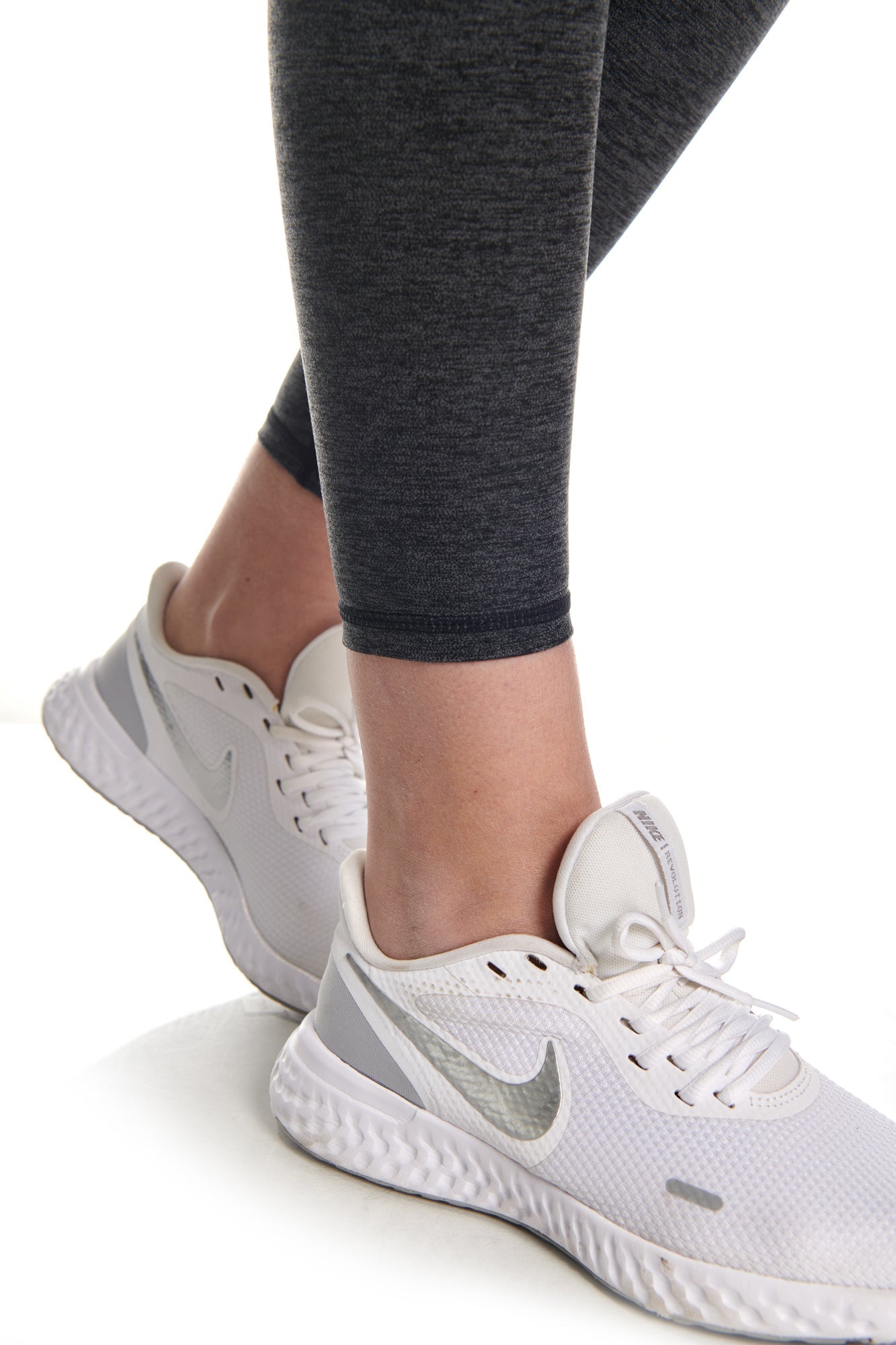 Allover Print Melange Moss Jersey Legging