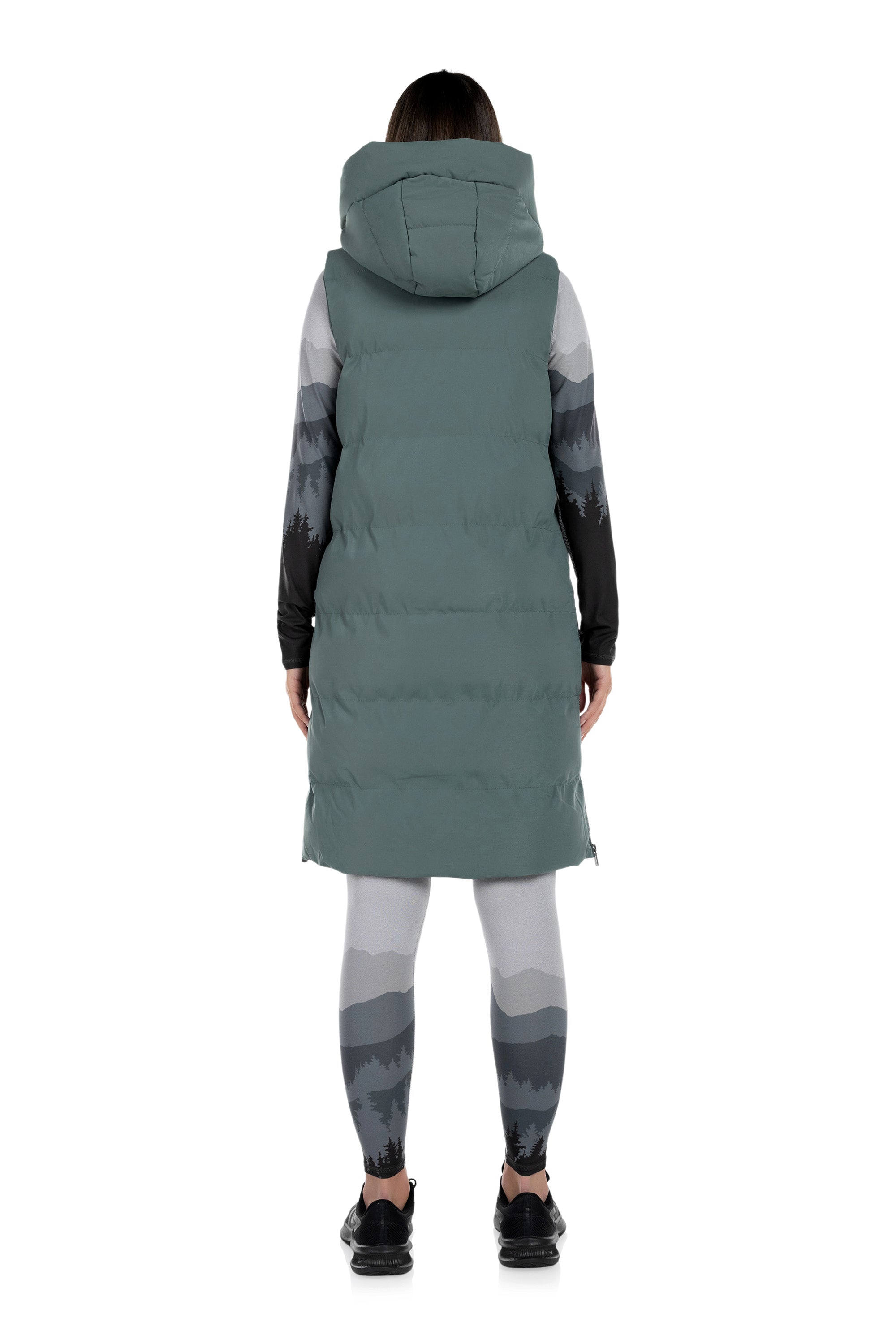 Explorer Long Puffer Vest