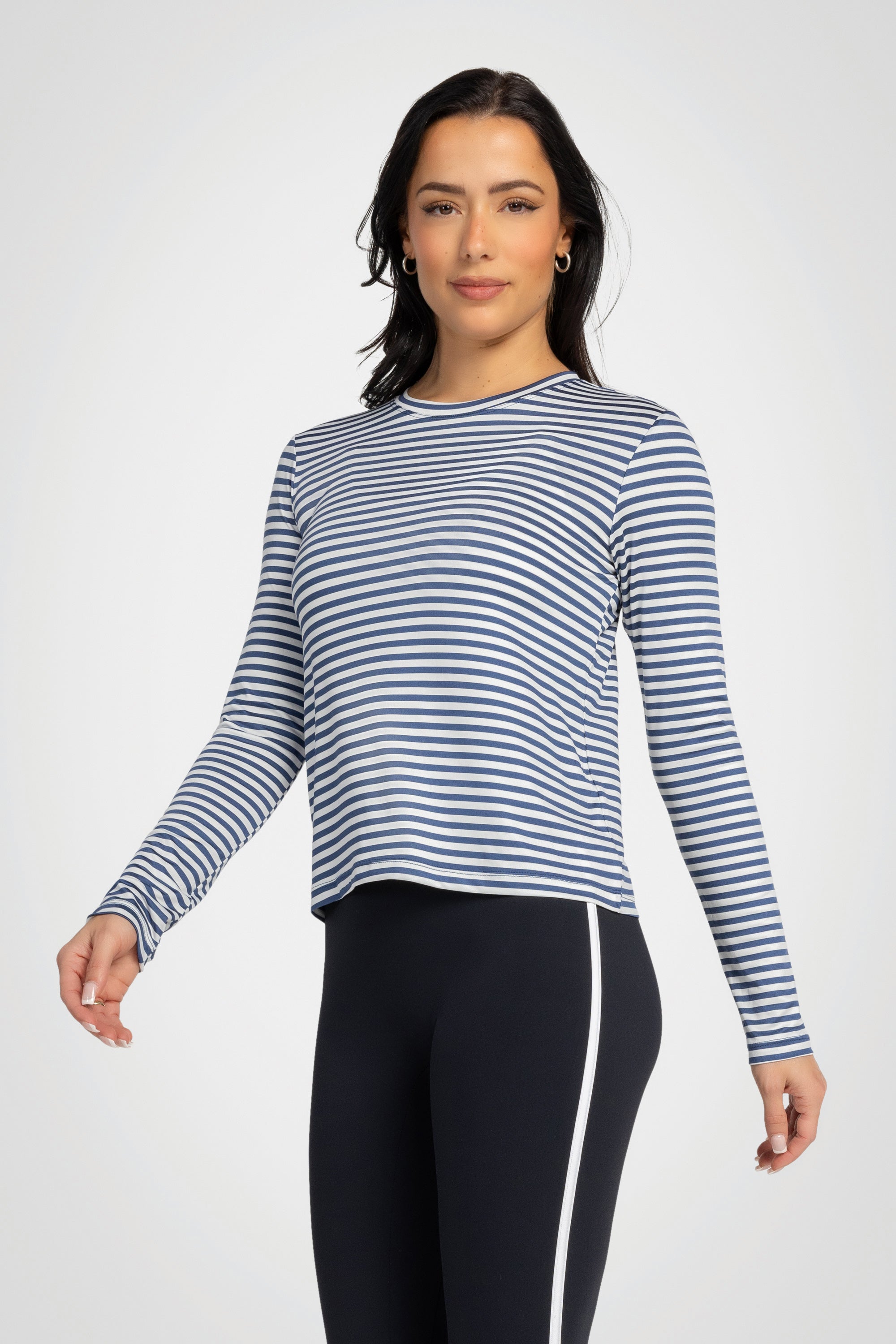 Drift Stripe Long Sleeve Top
