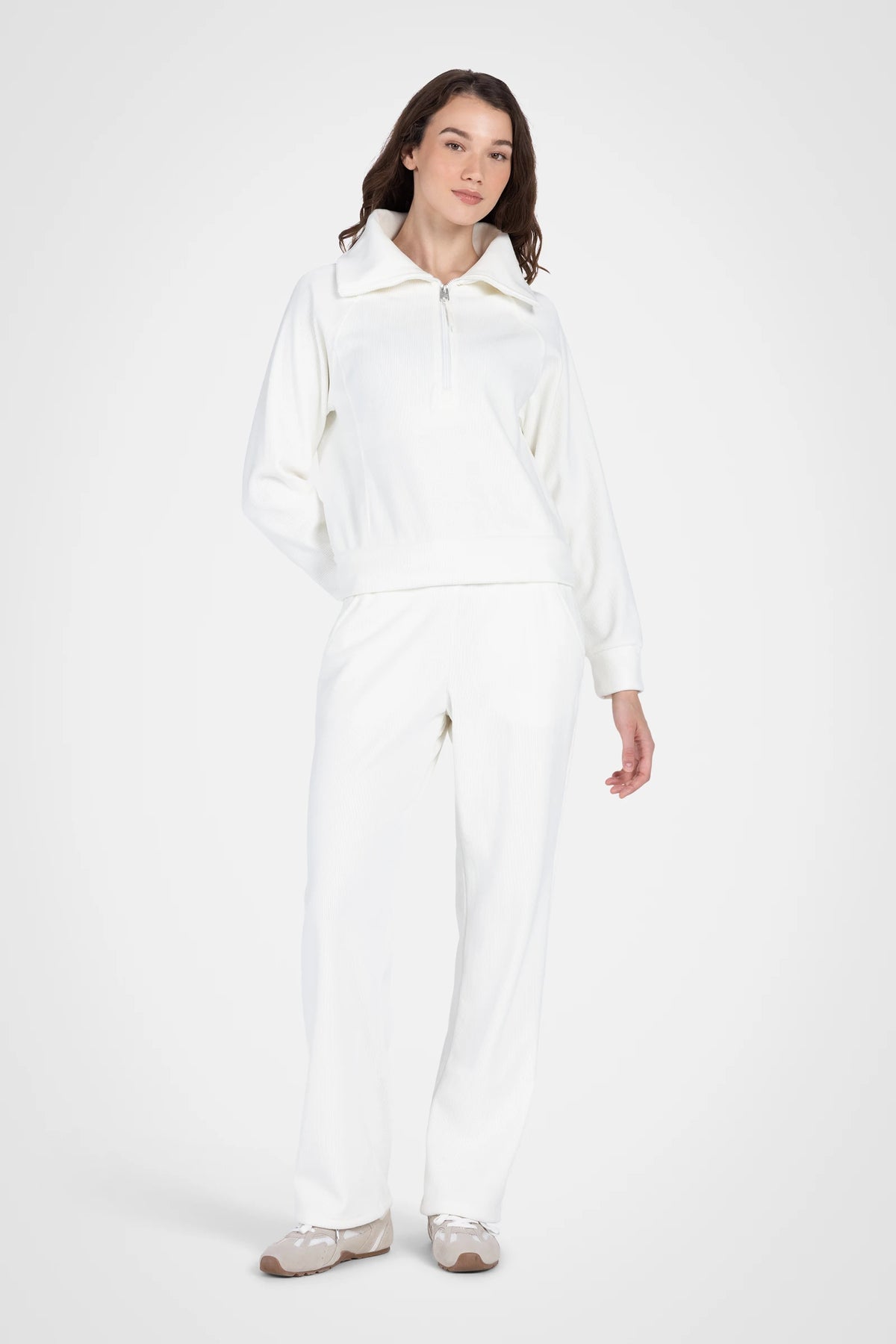 LuxeRib Velour Pant