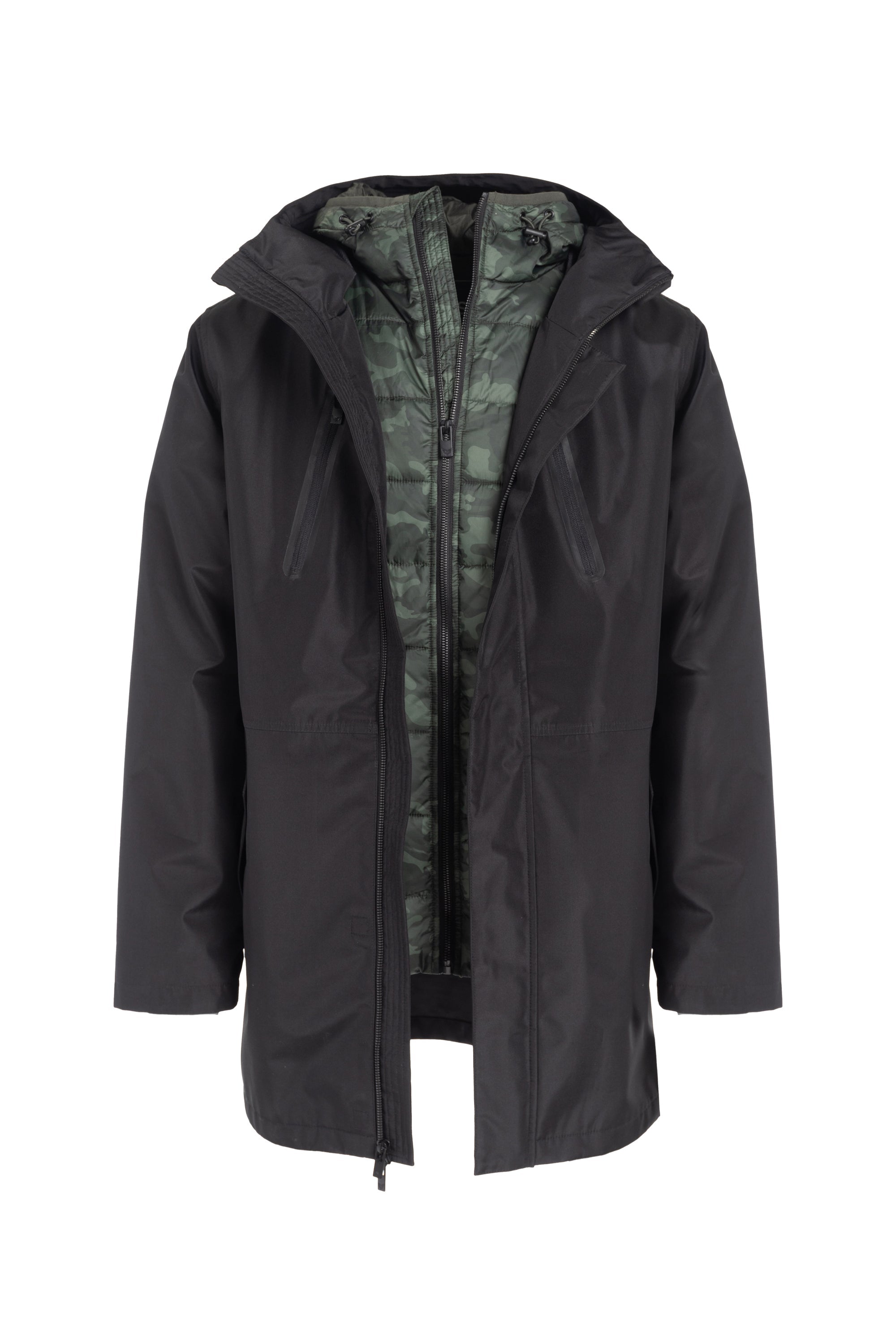 Alternative Down, 3 In 1 Systems Packable Jacket