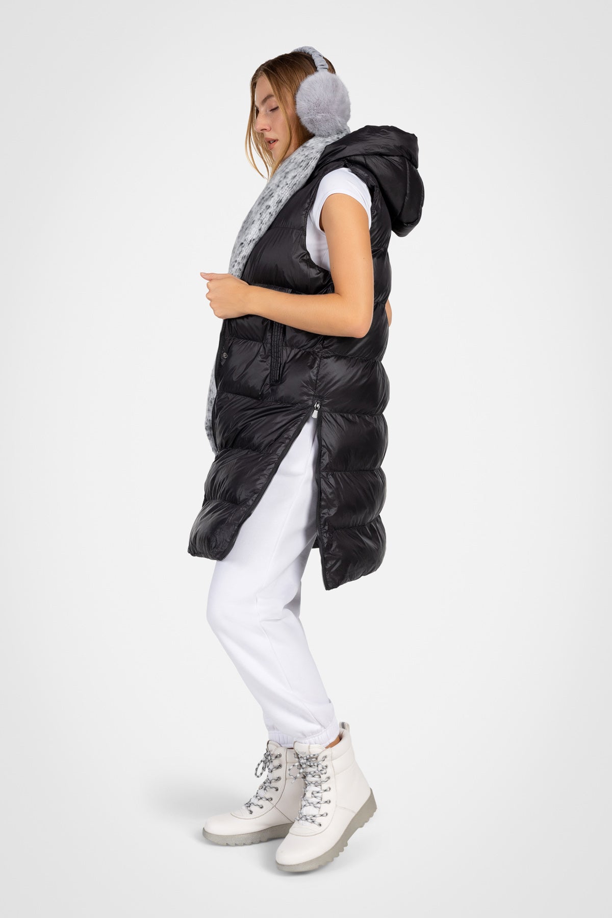 Explorer Long Shine Puffer Vest