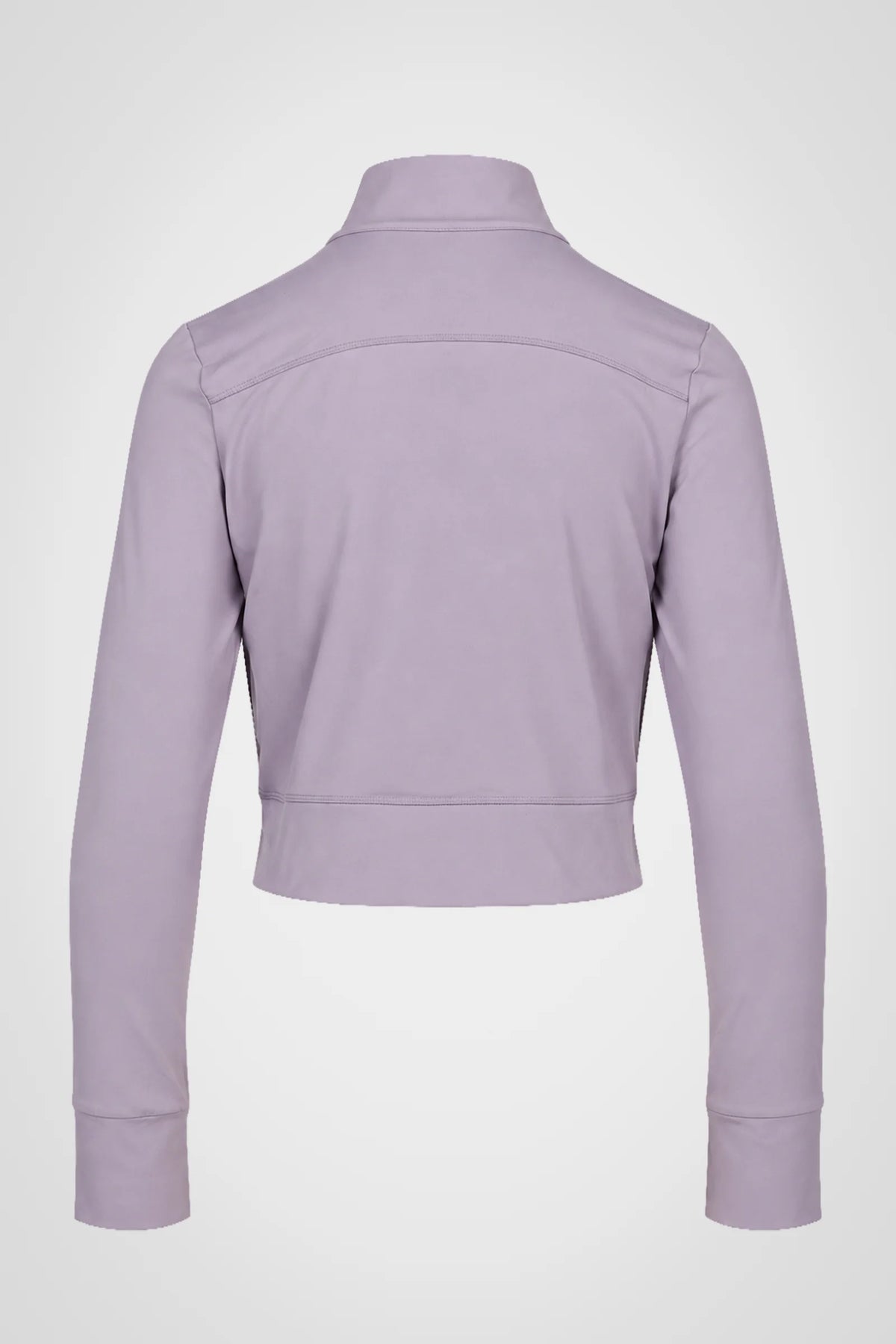 Aerelle Moss Jersey Funnel-Neck Jacket