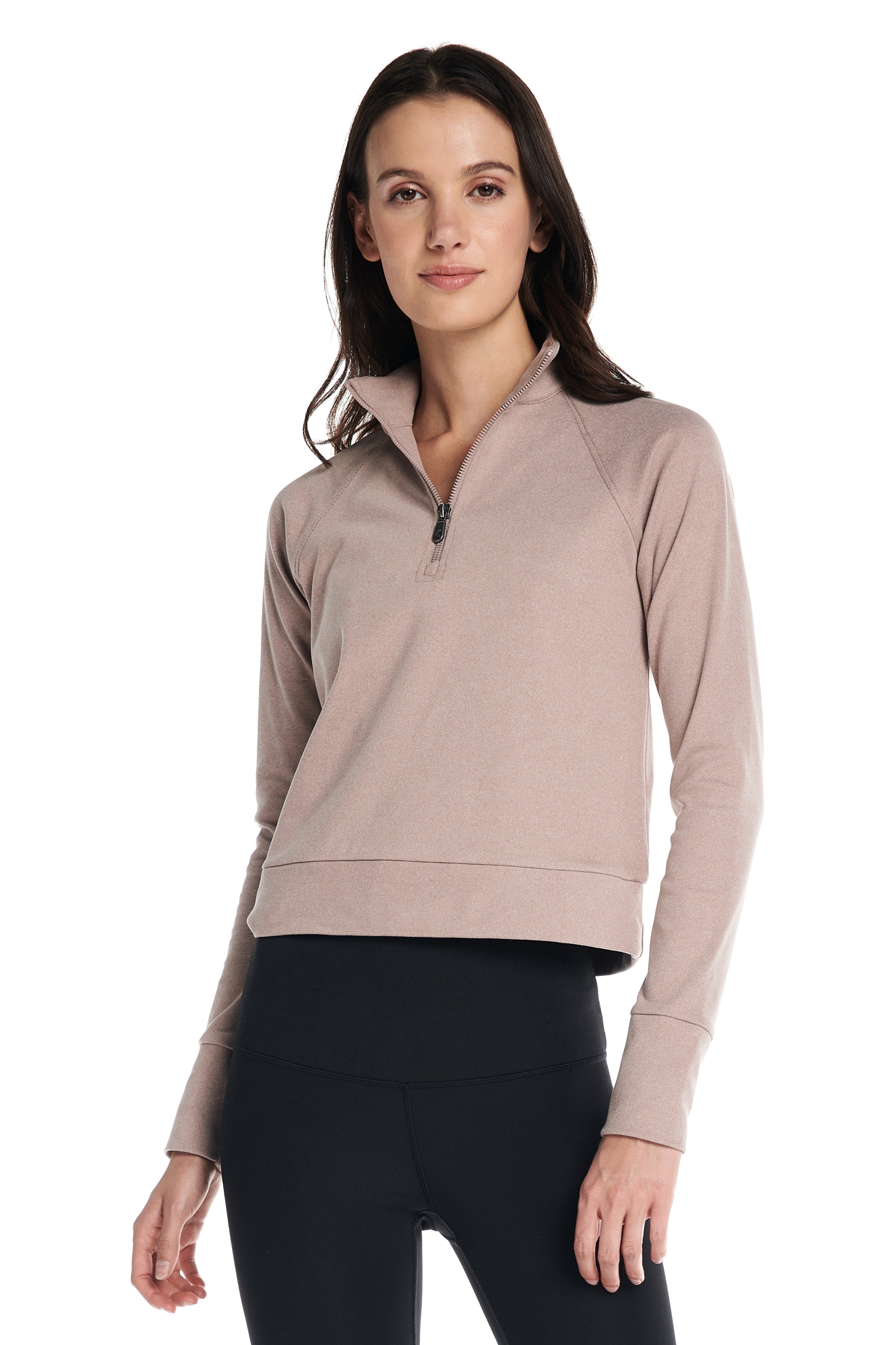 Aspen ¼ Zip Long Sleeve Sweater