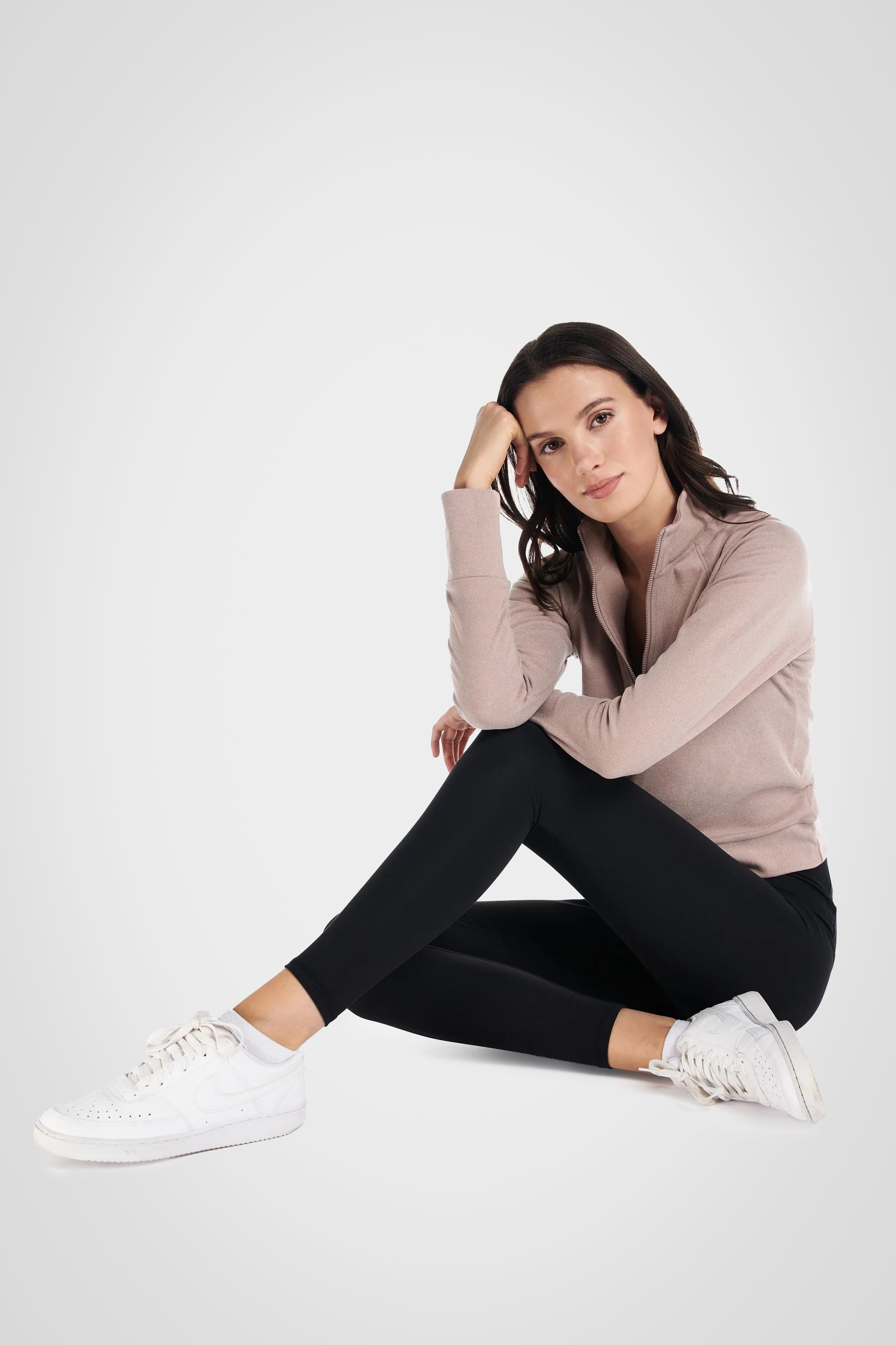 Aspen ¼ Zip Long Sleeve Sweater