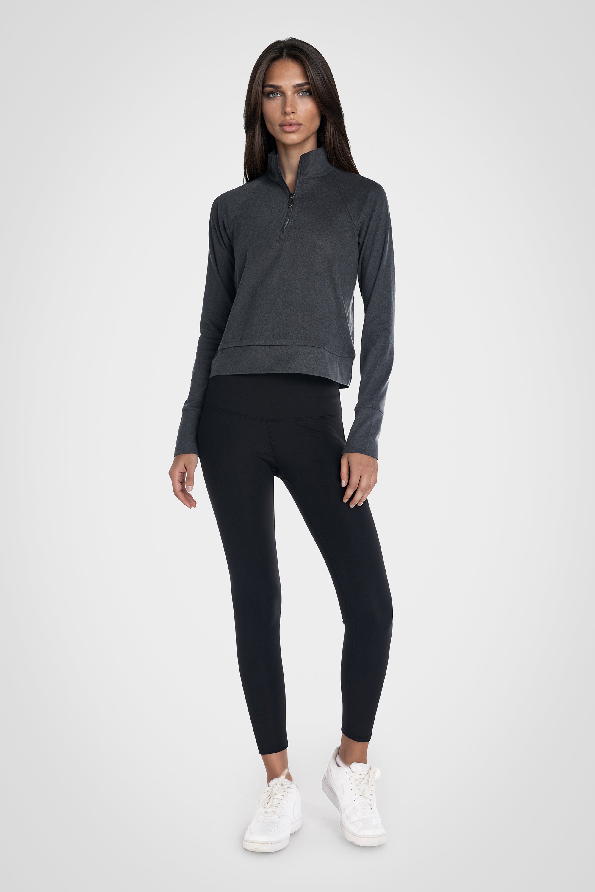Aspen ¼ Zip Long Sleeve Sweater