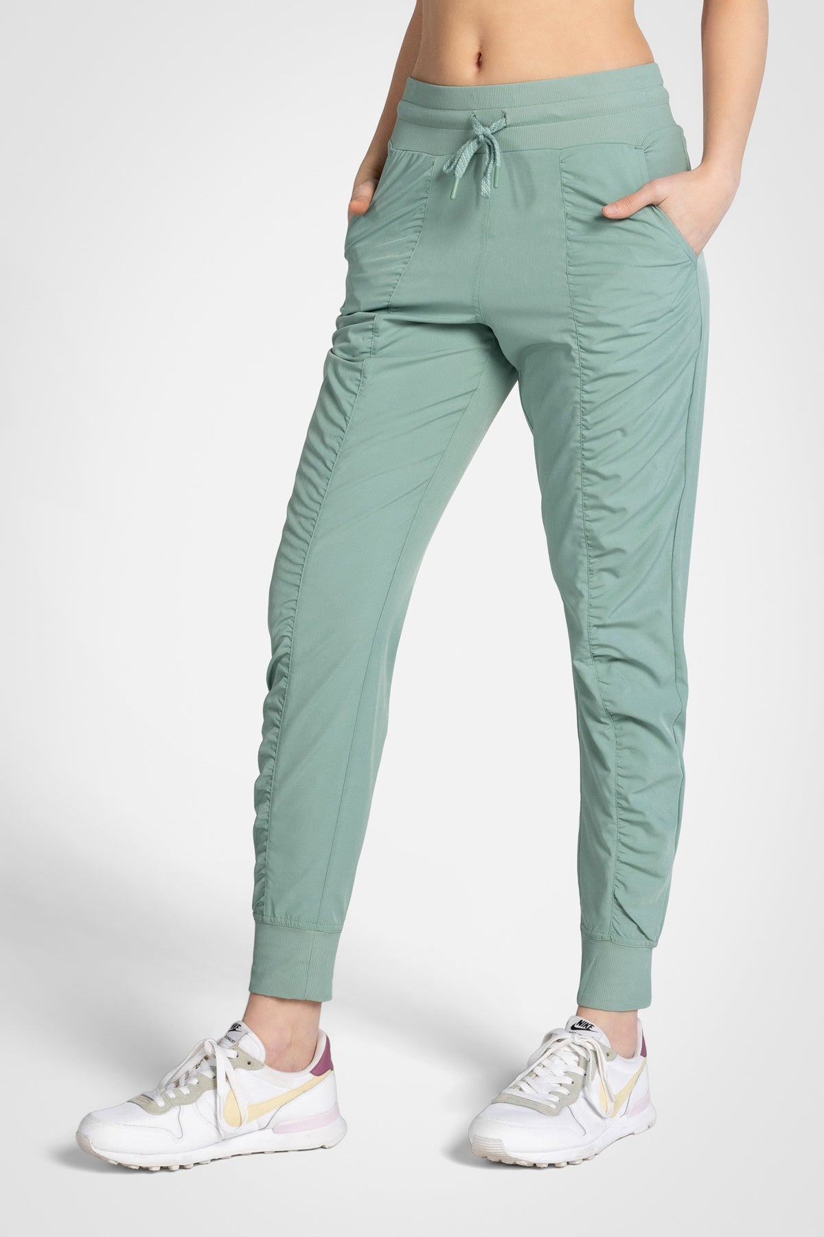 ComfortFlex Ribbed Hem Pants