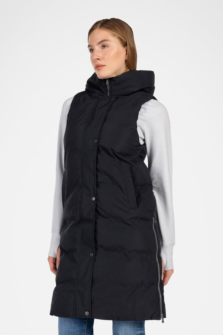 Explorer Long Puffer Vest