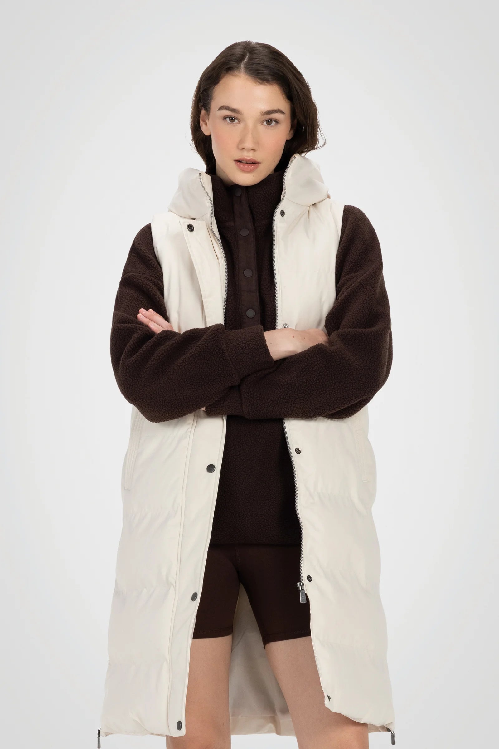Explorer Long Puffer Vest