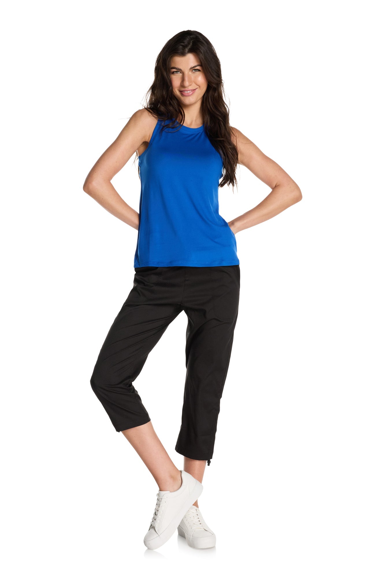 Pioneer Adjustable Stripe Capri