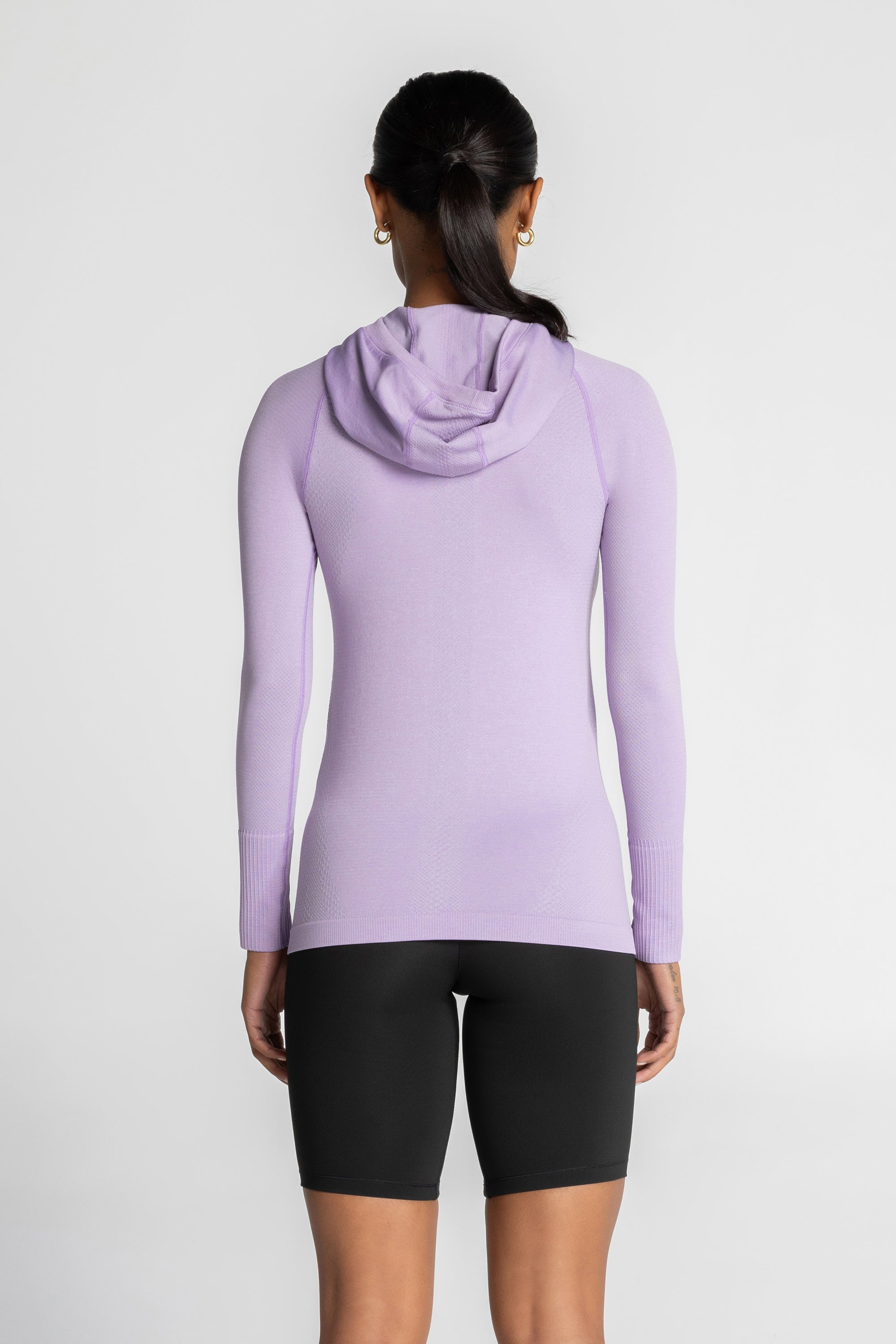 FlexBlend Hooded Seamless Performance Top