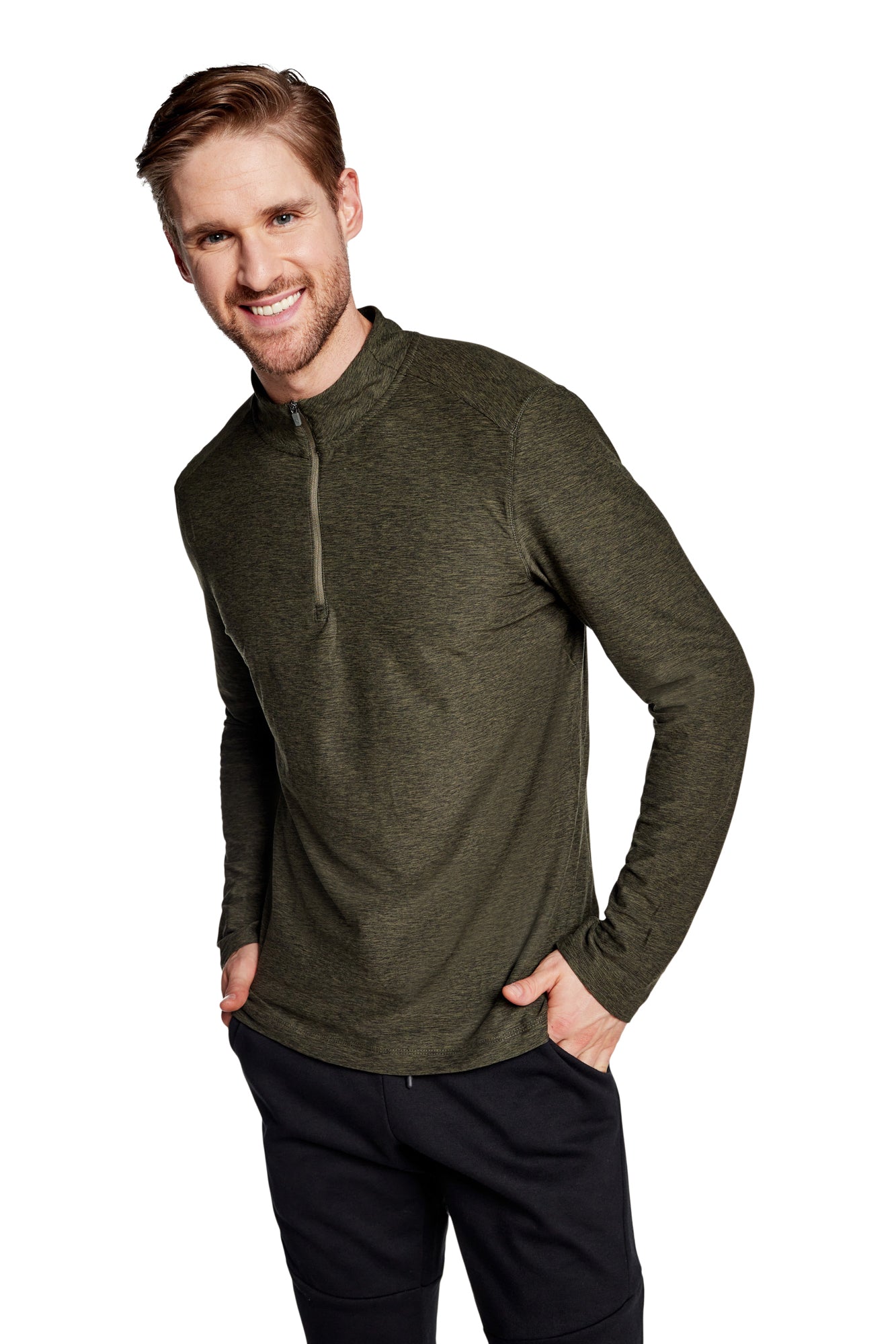 Day-To-Day Long Sleeve Top With Zip