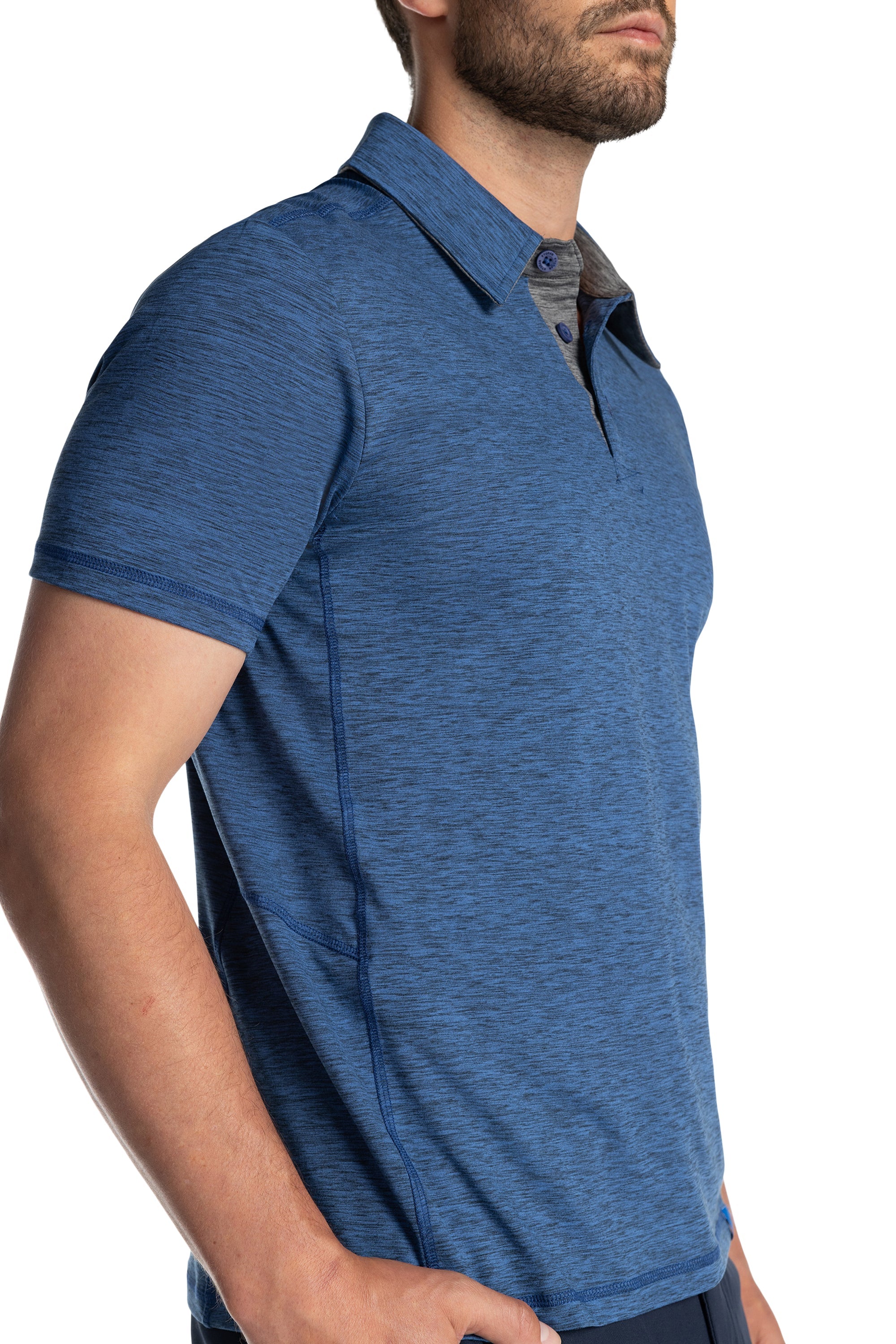 Brookside Contrast Collar Polo