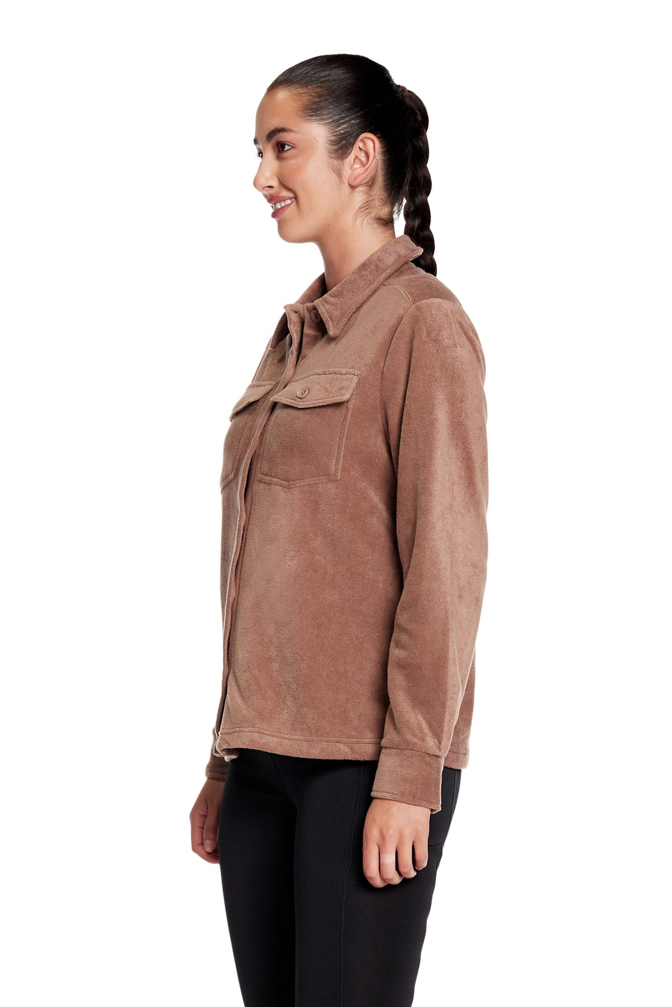 Jasper Polar Plush Fleece Shacket