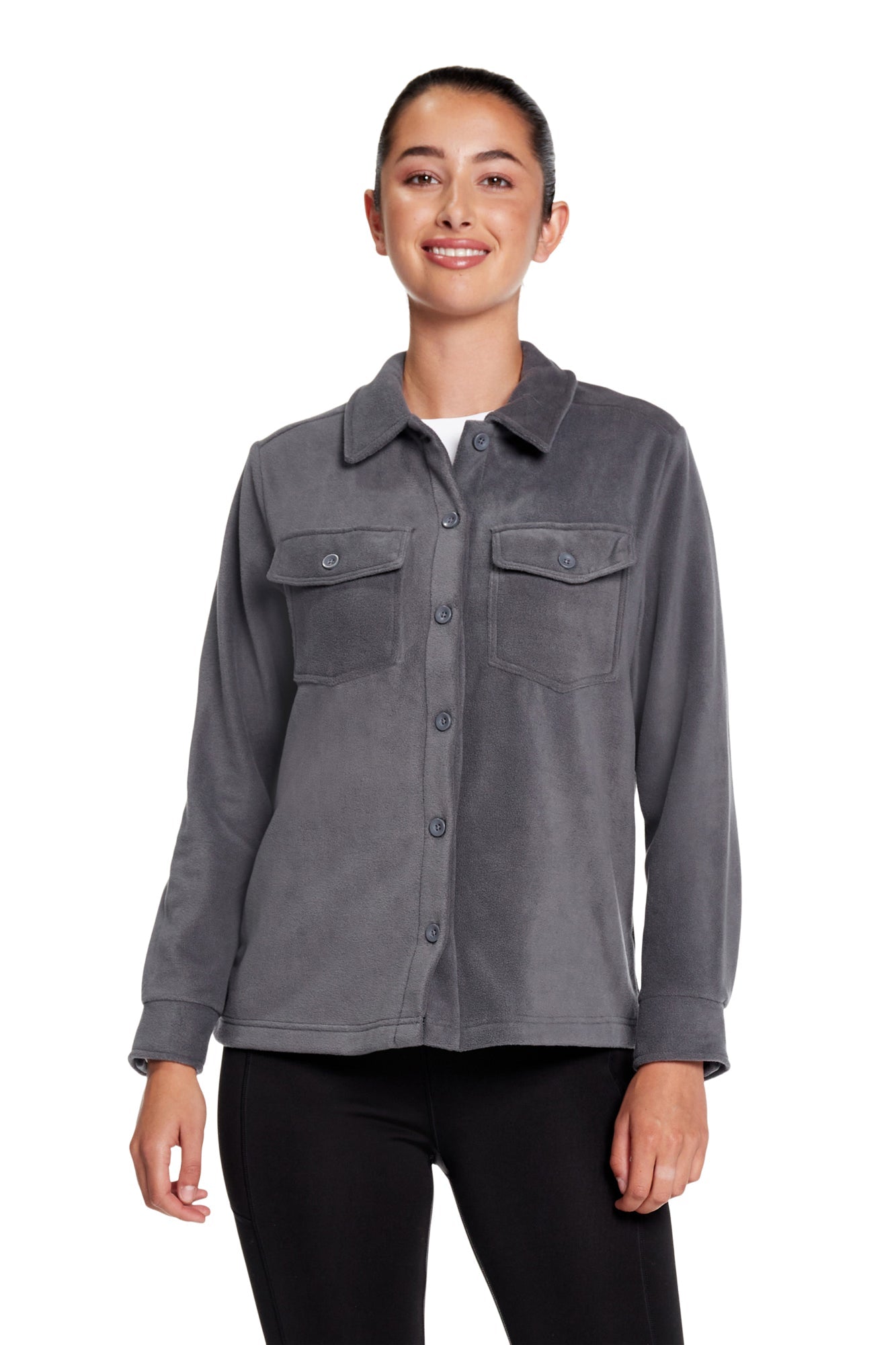 Jasper Polar Plush Fleece Shacket