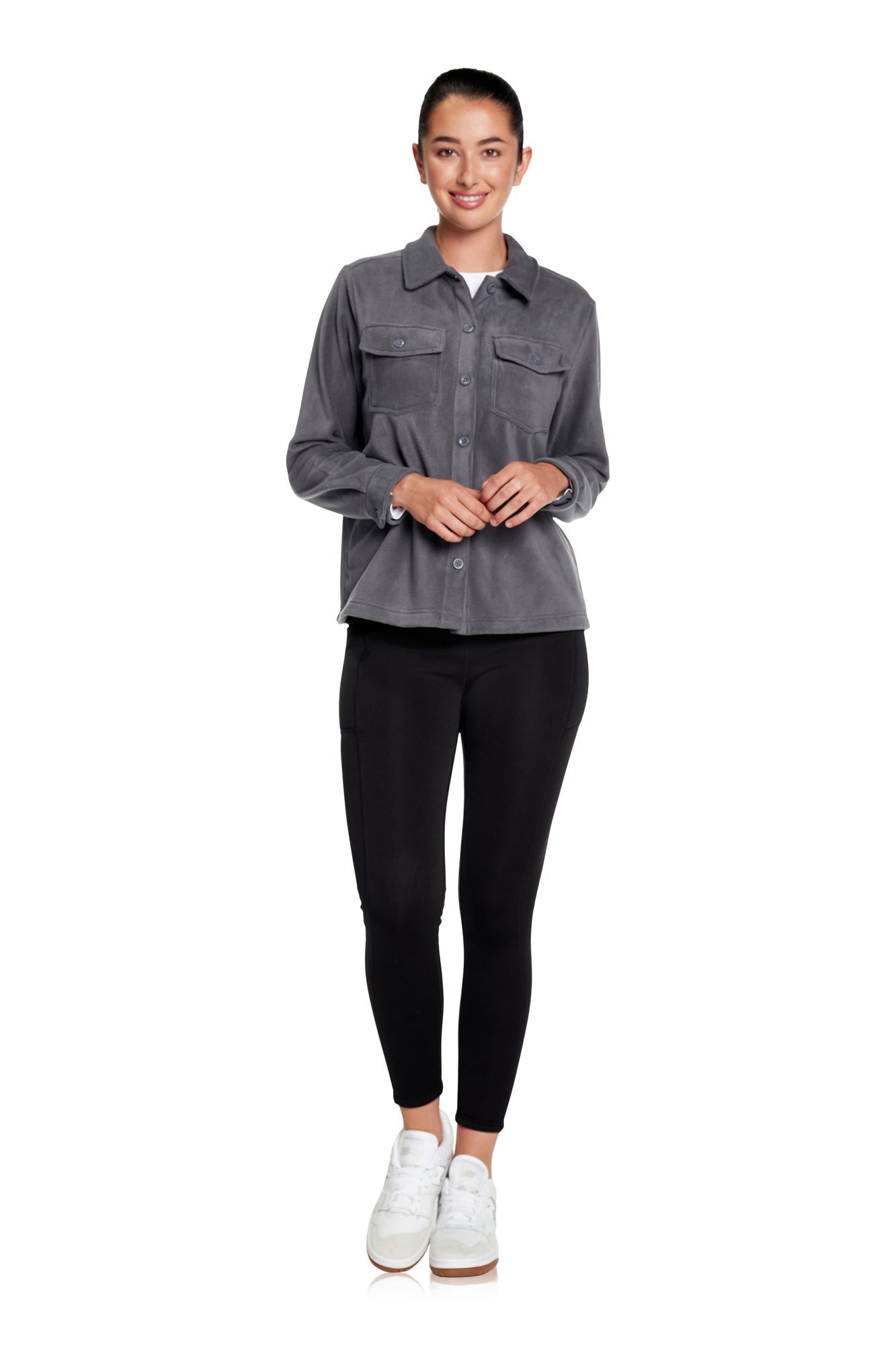 Jasper Polar Plush Fleece Shacket