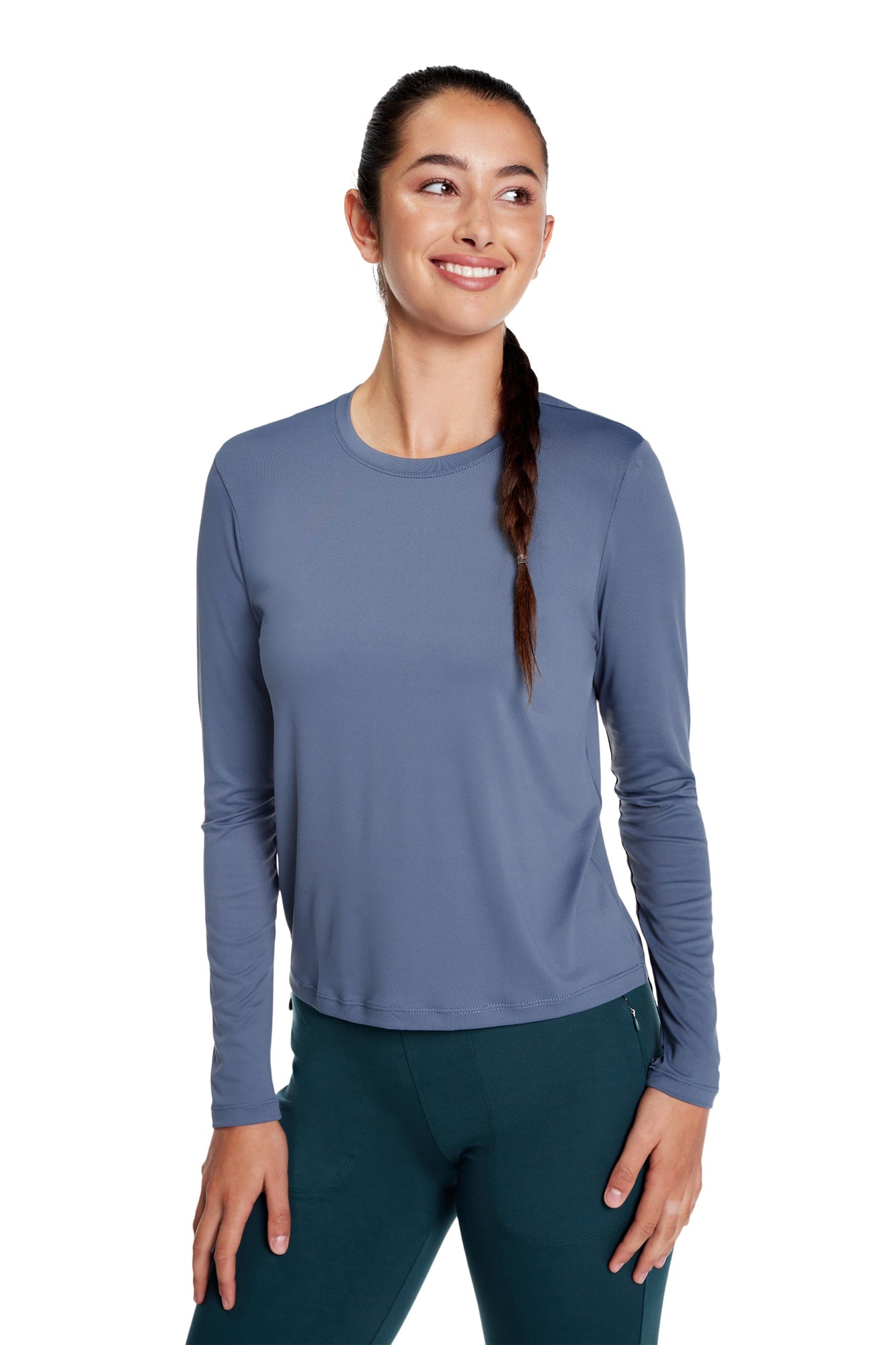 Willow Long-Sleeve Crewneck Top
