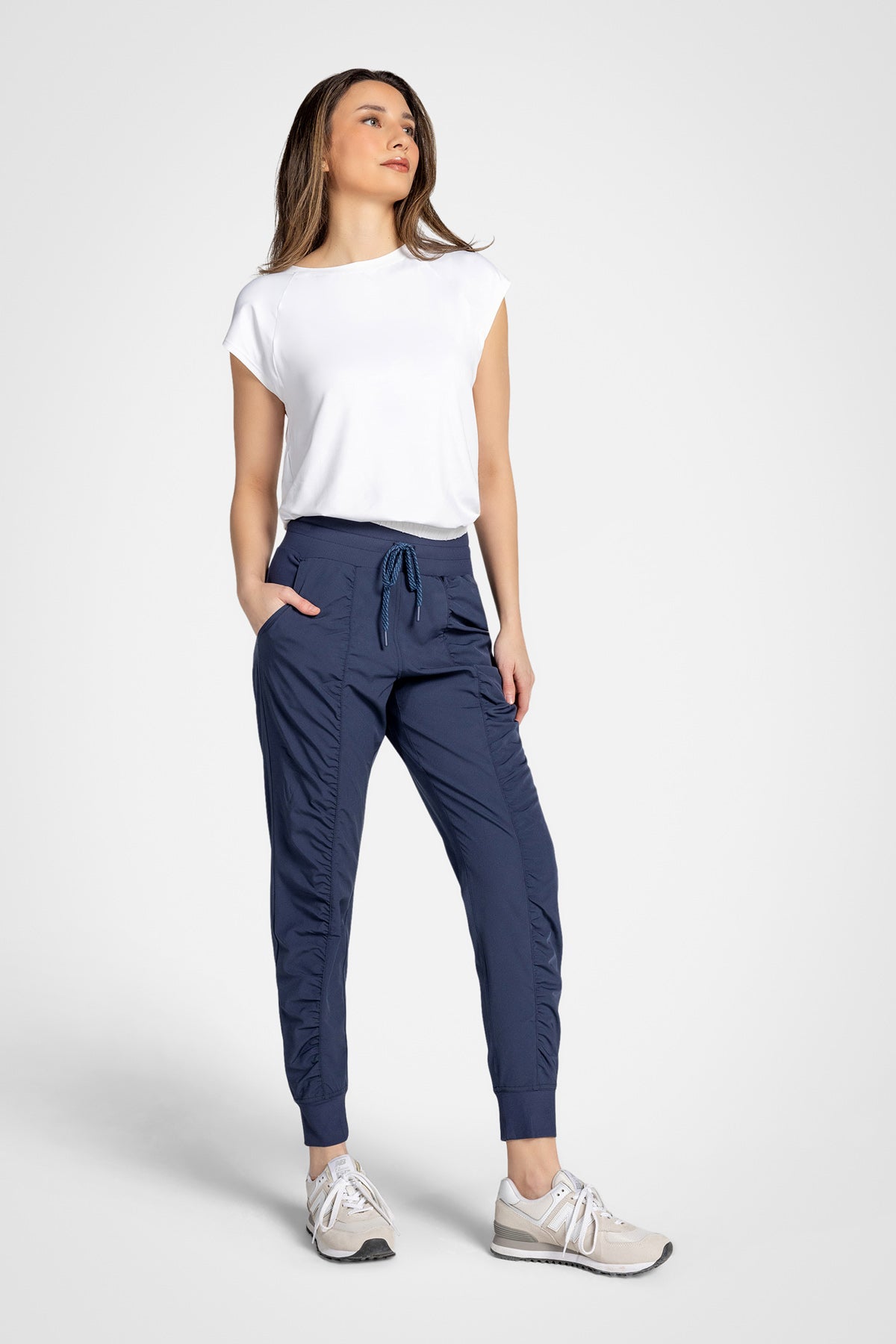 ComfortFlex Ribbed Hem Pants