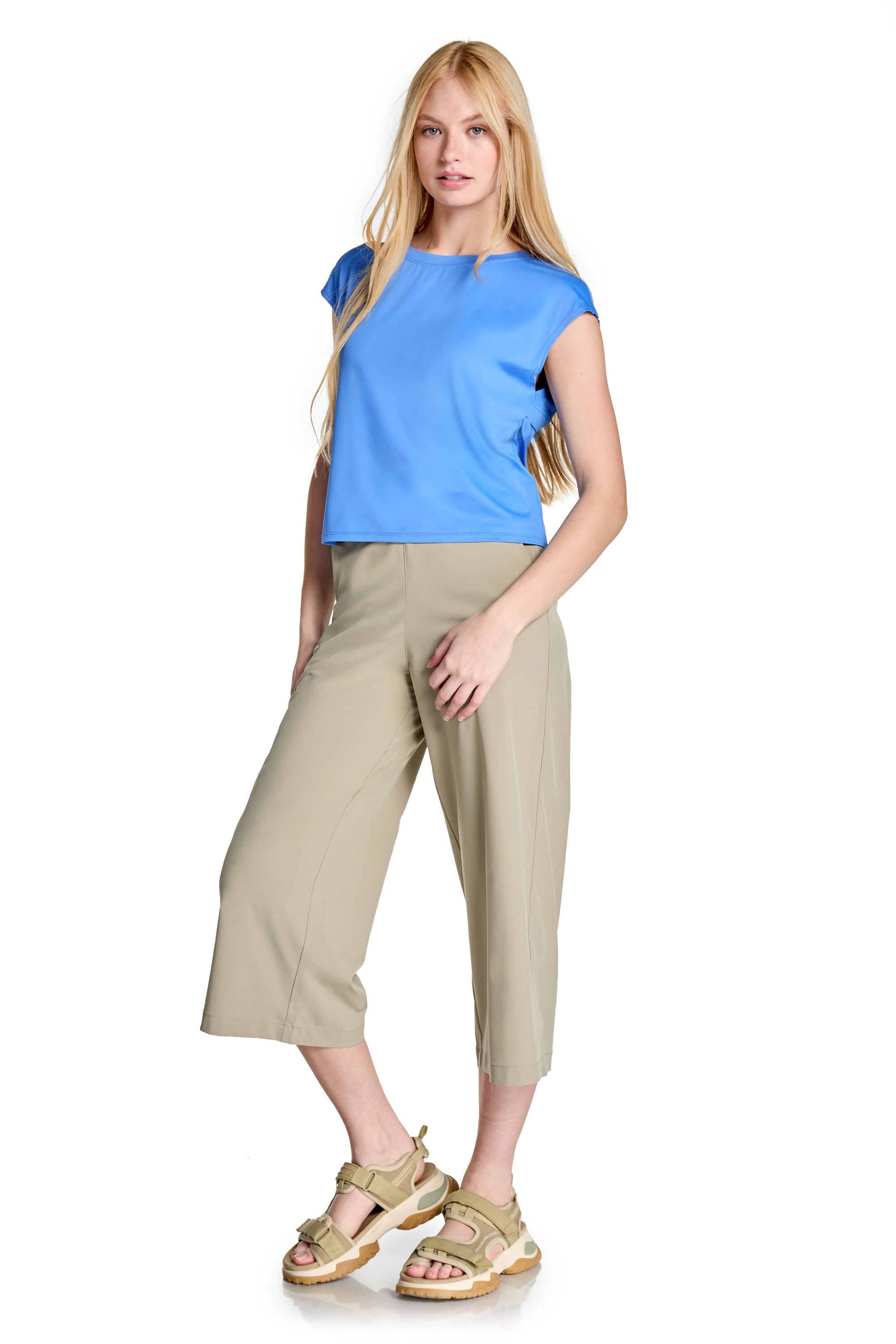 Clara Breathable Mesh Tee - Stylish Dryness