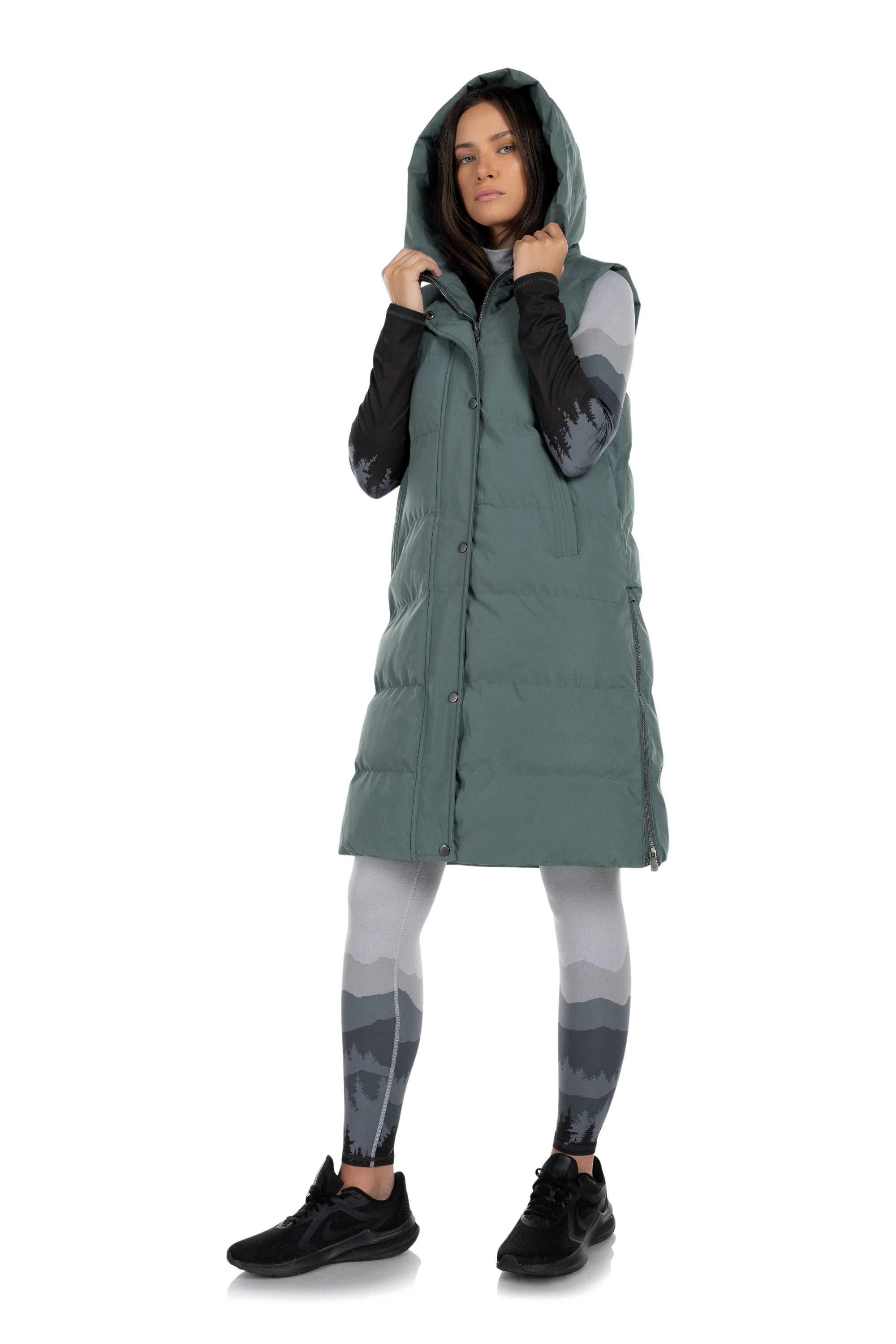Explorer Long Puffer Vest