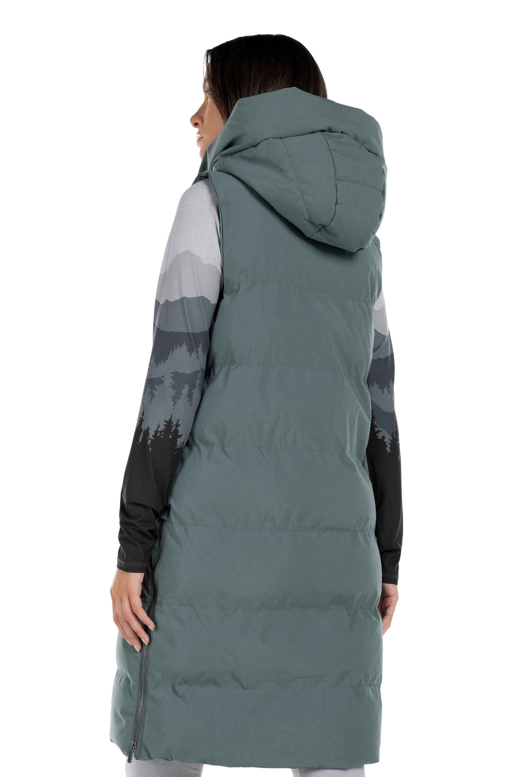 Explorer Long Puffer Vest