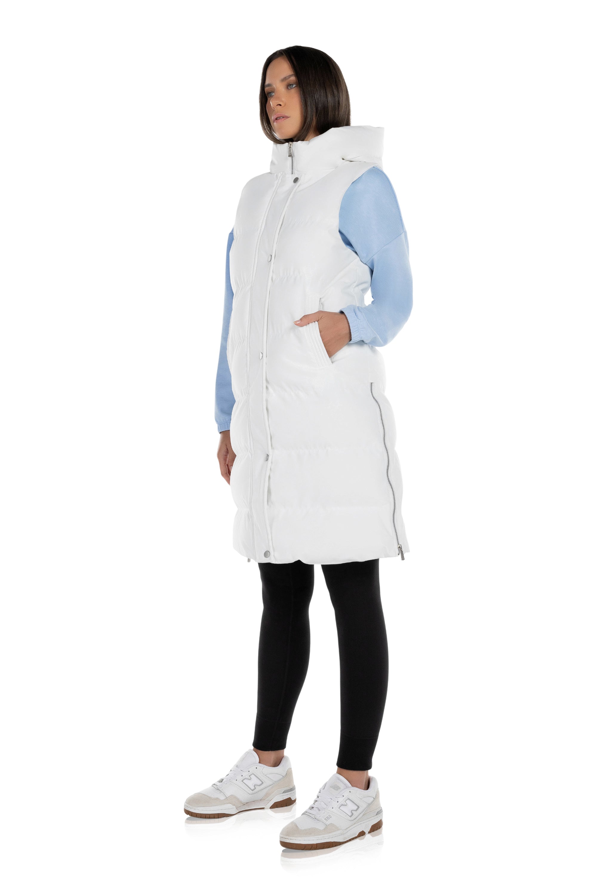 Explorer Long Puffer Vest